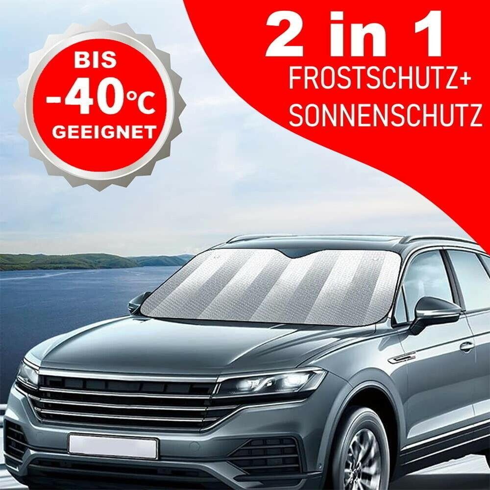 Haiaveng Frontscheibenabdeckung Frontscheibe Abdeckung Sonnenschutz  Auto,Frostabdeckung, Autoscheibenabdeckung Sonnenblende