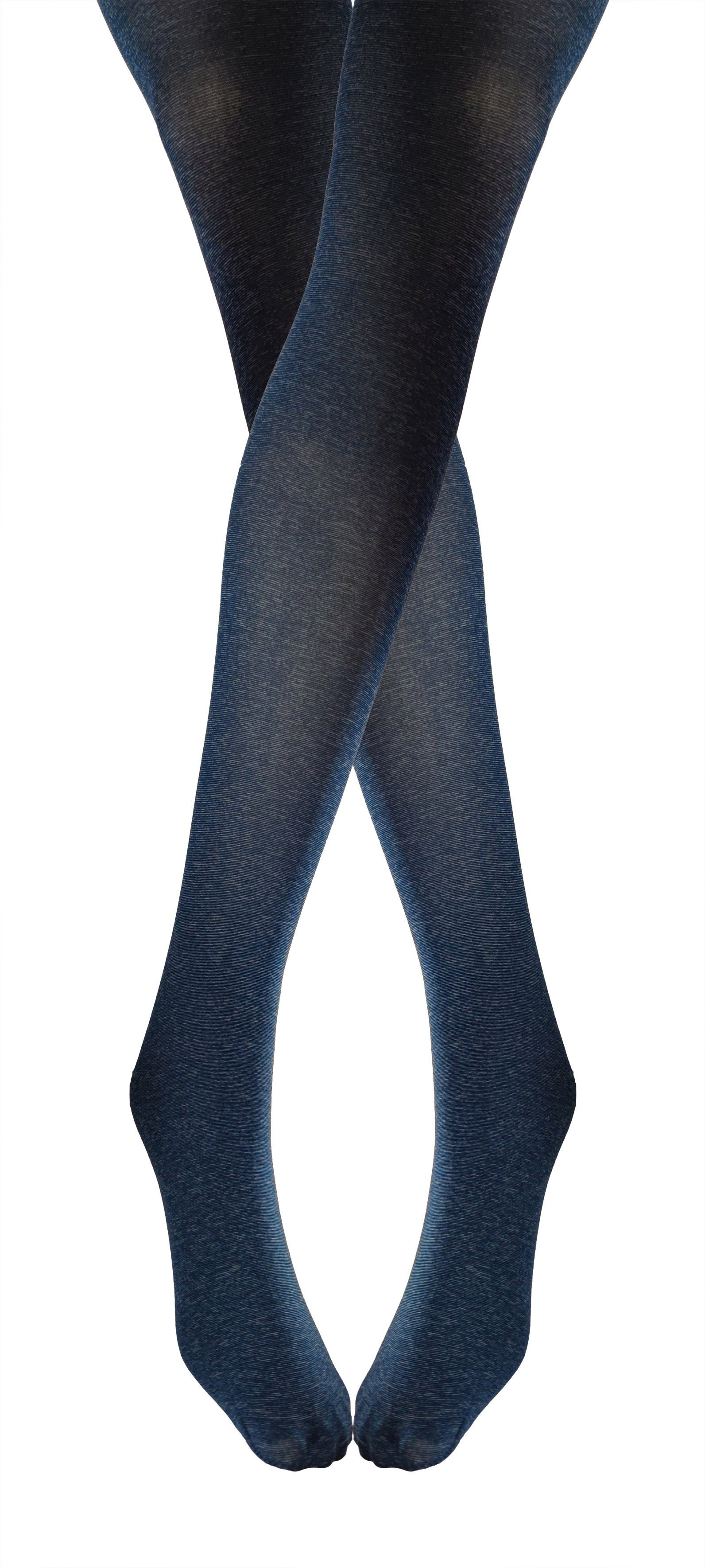 Gabriella Strumpfhose bequeme und warme MELANGE 60 DEN 60 DEN (1 St) Blickdicht, matt