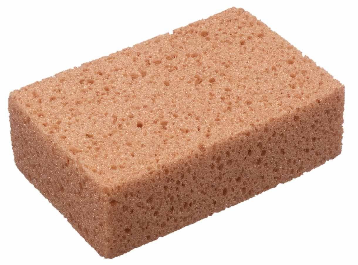 Connex Schwamm Fliesenschwamm 10 x 15 x 5 cm grobporig hellbraun