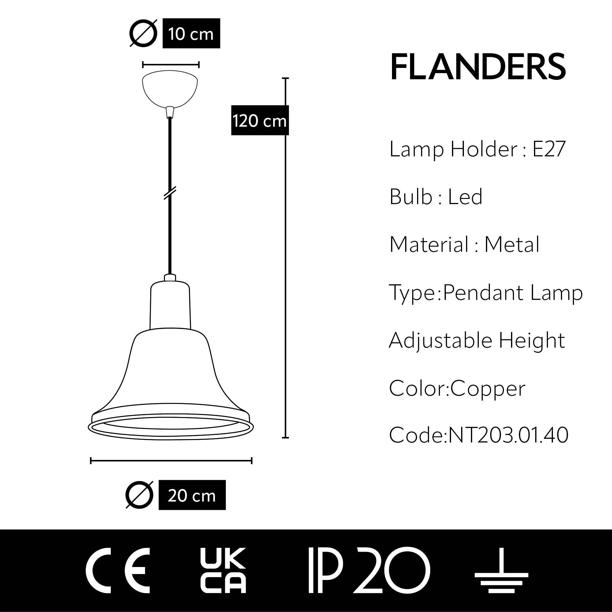 Leuchtmittel ohne squidlighting Pendelleuchte Flanders,