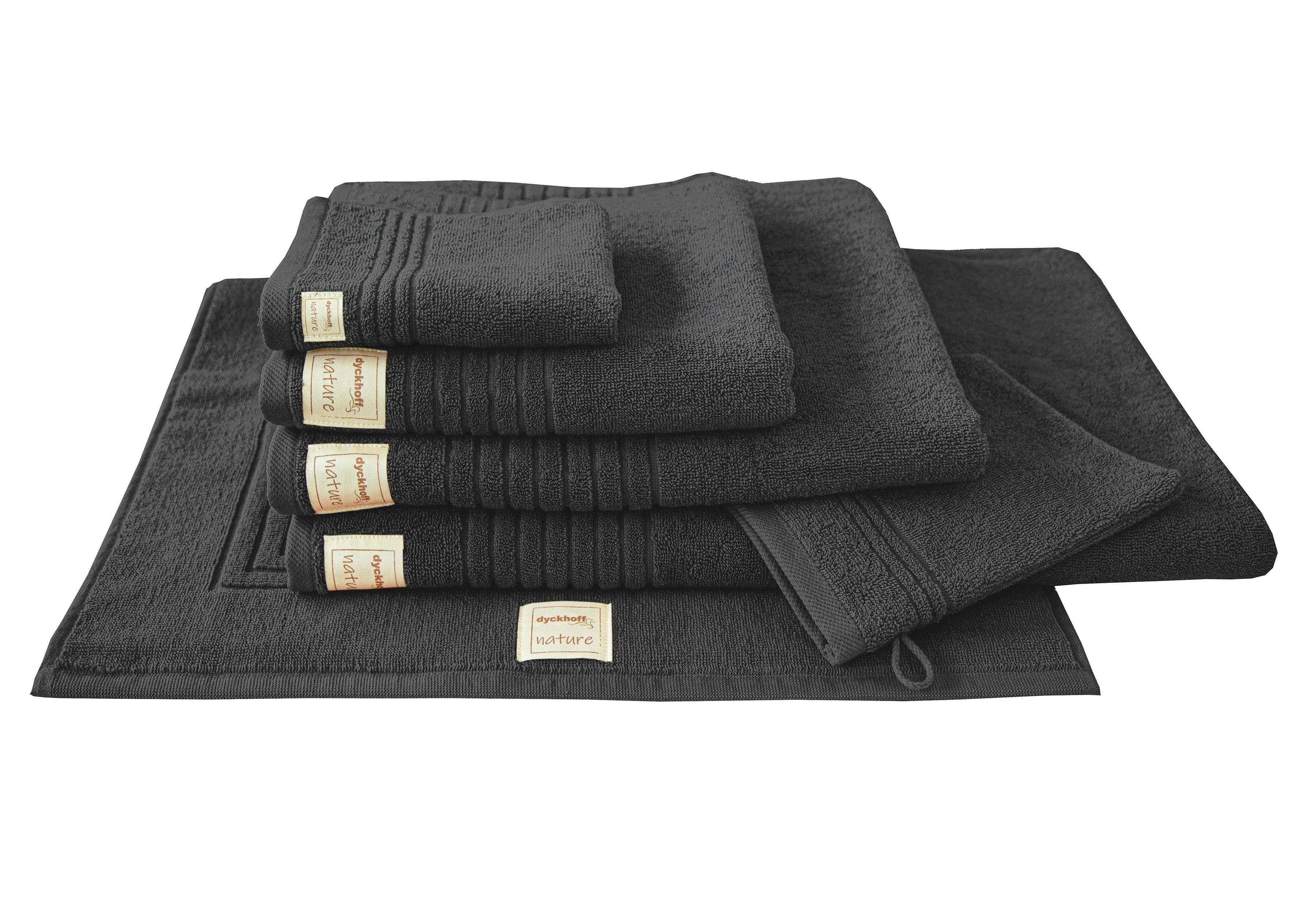 Dyckhoff Badematte Frottierserie 'Nature' 50 x günstig online kaufen