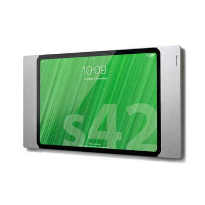 Smart Things sDock Fix s42, Wandhalterung / Ladestation, Silber Tablet-Halterung, (iPad 10,9 Zoll (2022, 10. Gen)