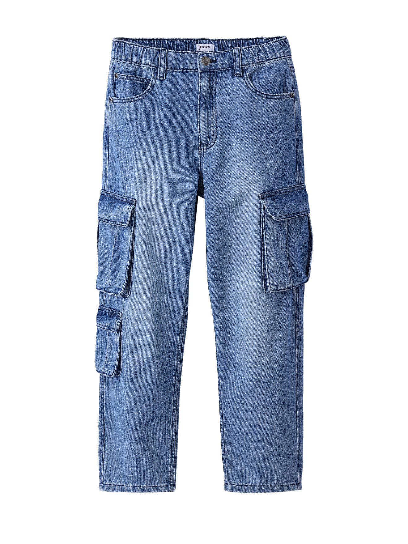 jonen Cargojeans Jungen Cargo-Jeans, Loose-Fit