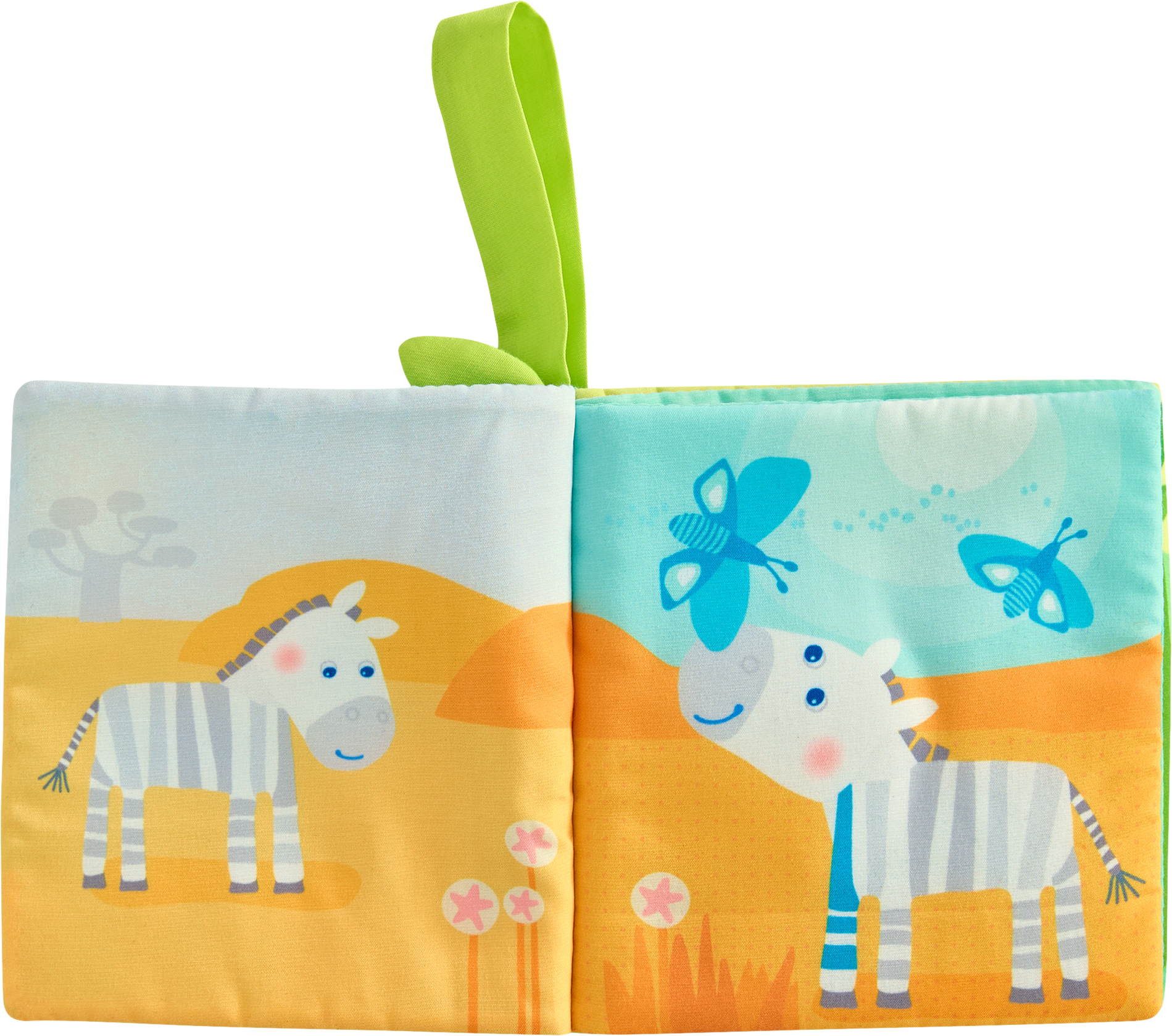 Haba Greifling Babywelt Babyspielbuch Stoffbuch Entdeckerbuch Zebra 2012338001