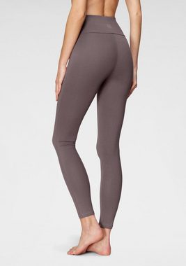 LASCANA Leggings mit breitem Bündchen