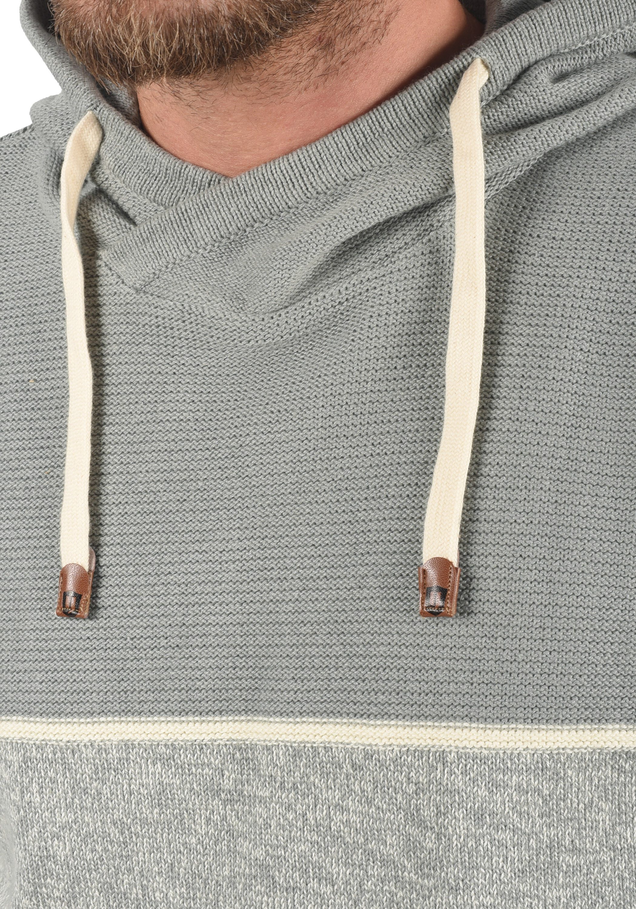 Indicode Kapuzenpullover IDLynde Strickpulli aus Feinstrick