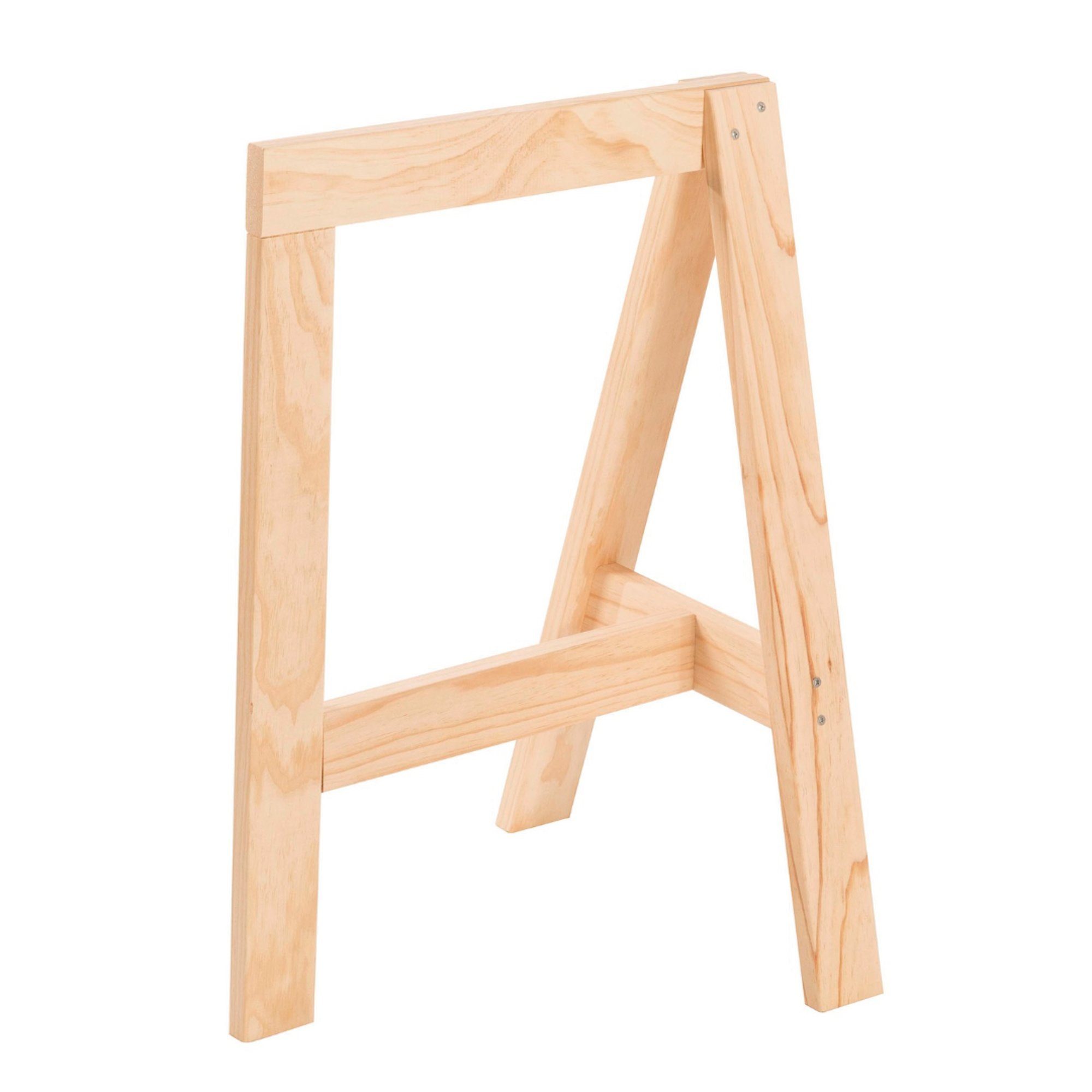 Unterstellbock Holzbock "Glam", Tischbein aus Massivholz