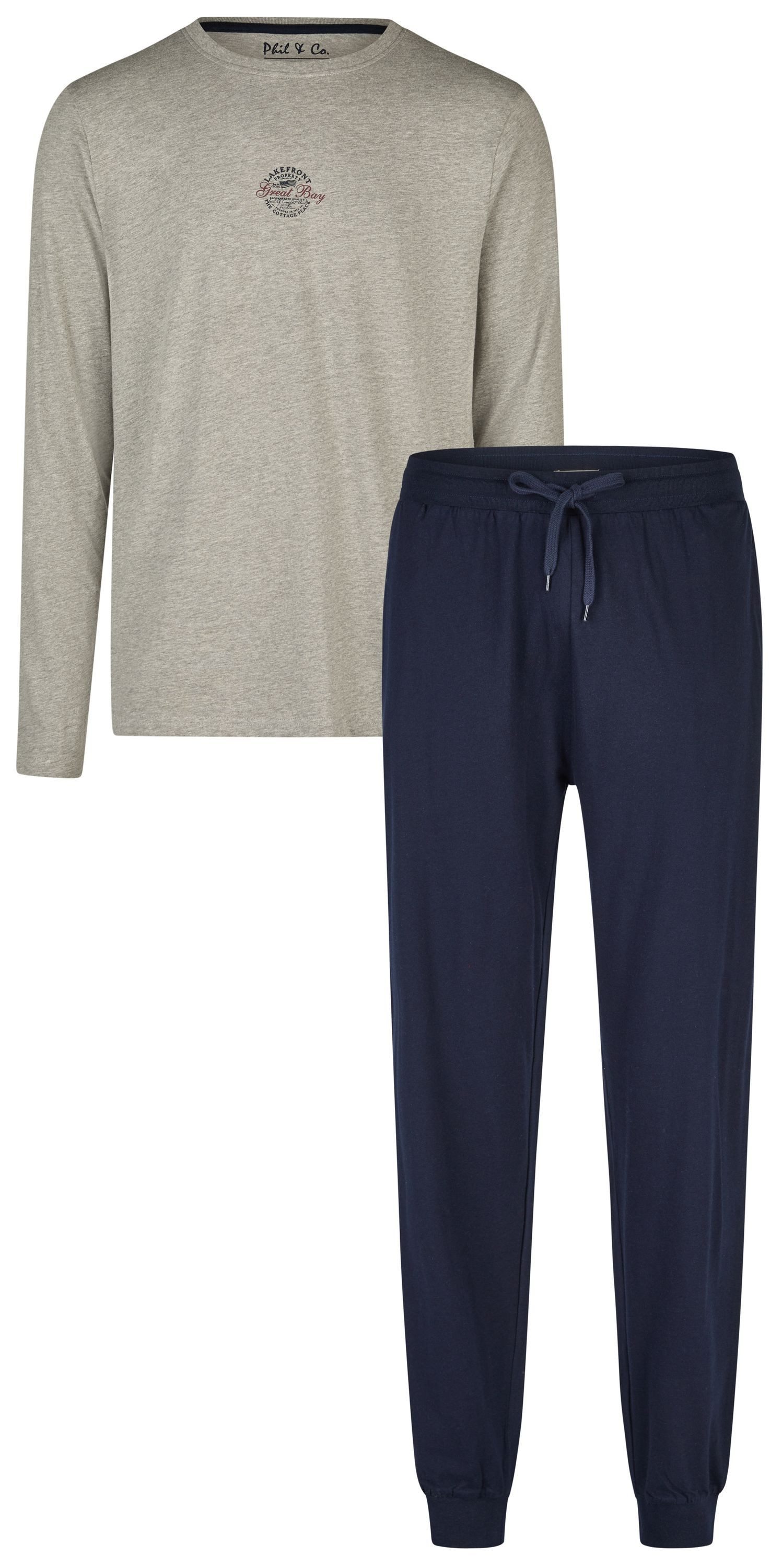 Phil & Co. Schlafanzug Winter Nomad (Set, 2 tlg., 2-teilig) Herren Pyjama l günstig online kaufen