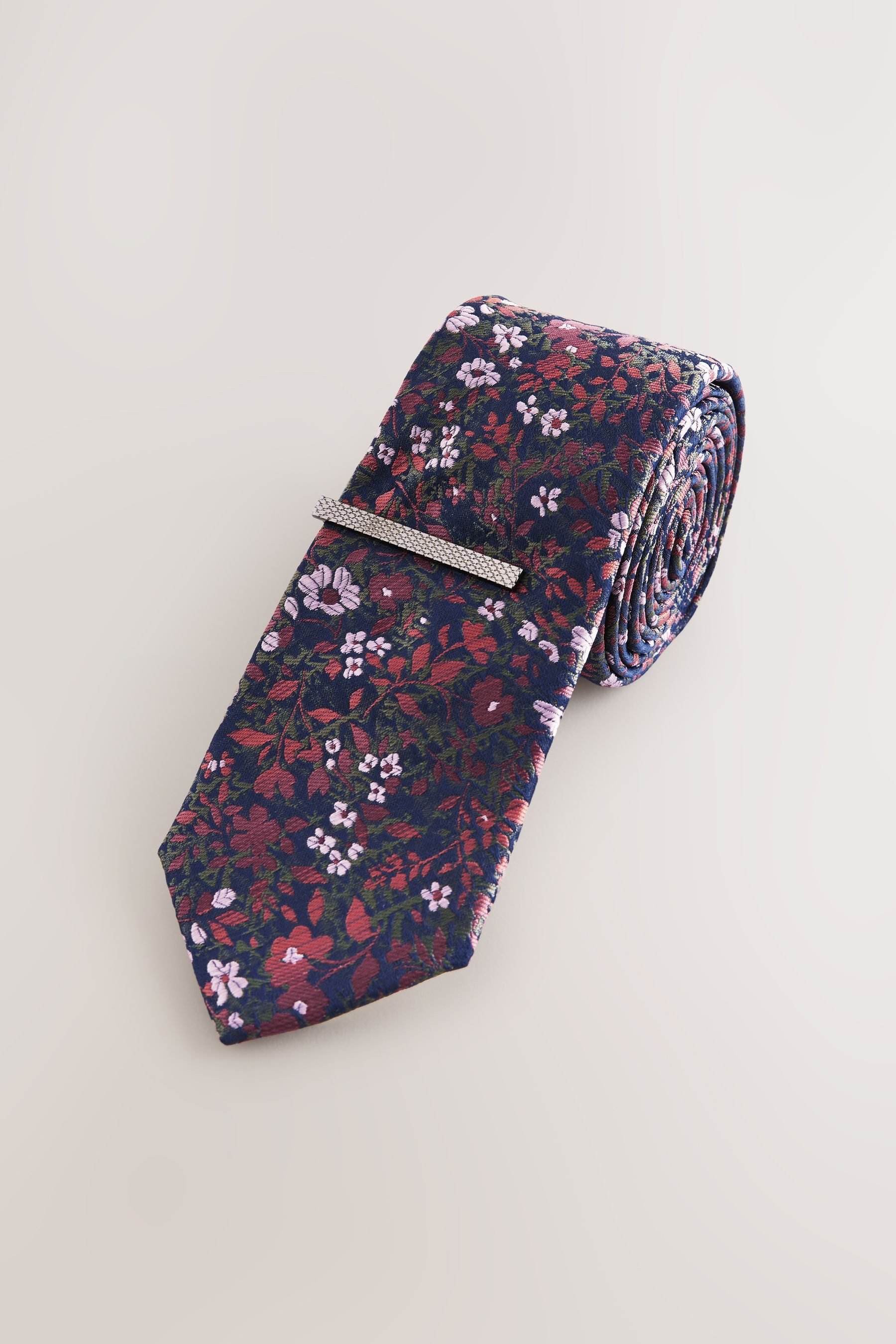 Next Krawatte Krawatte mit floralem Print (2-St) günstig online kaufen