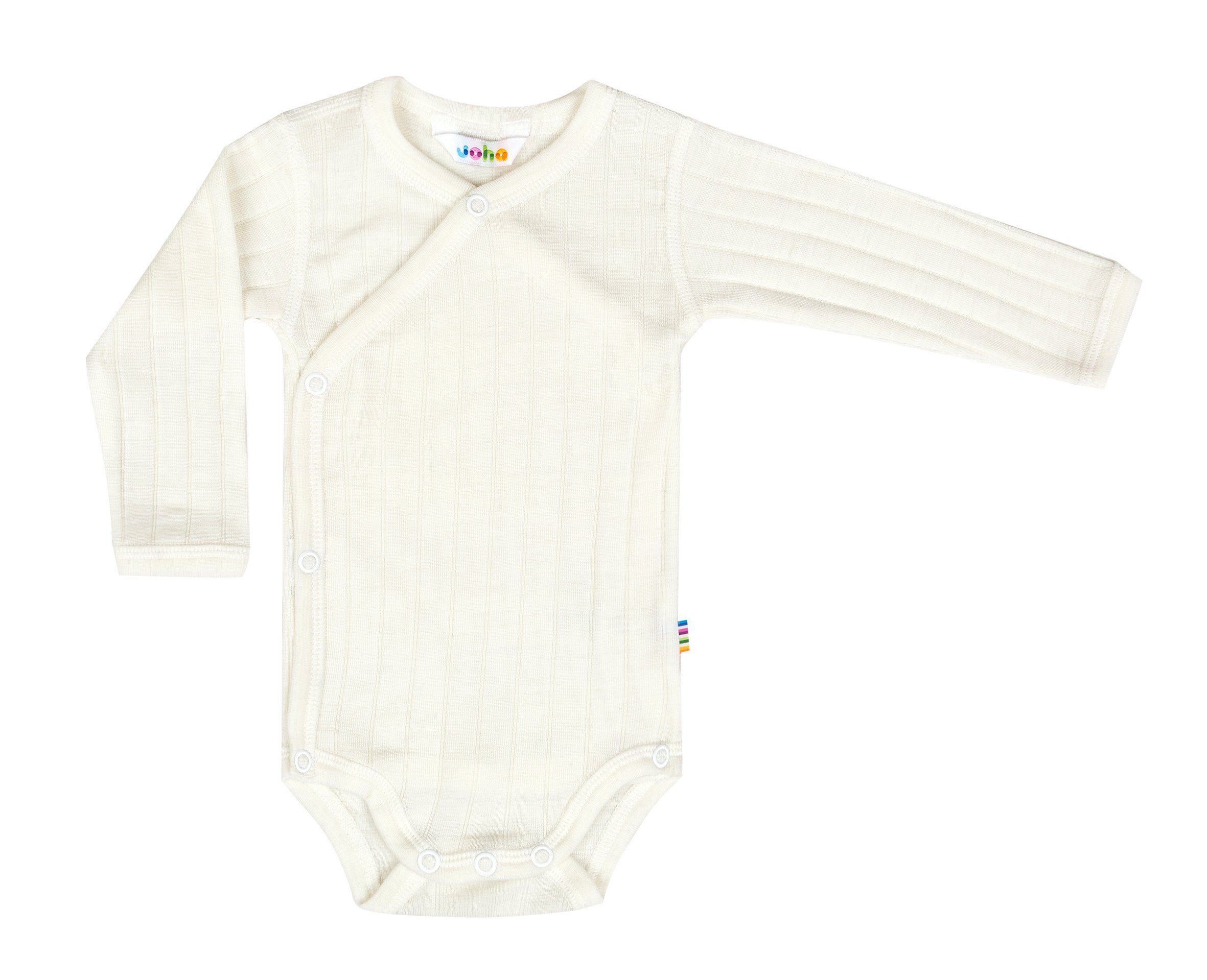 Joha Body Wickel-Body langarm Merino-Wolle/Seide