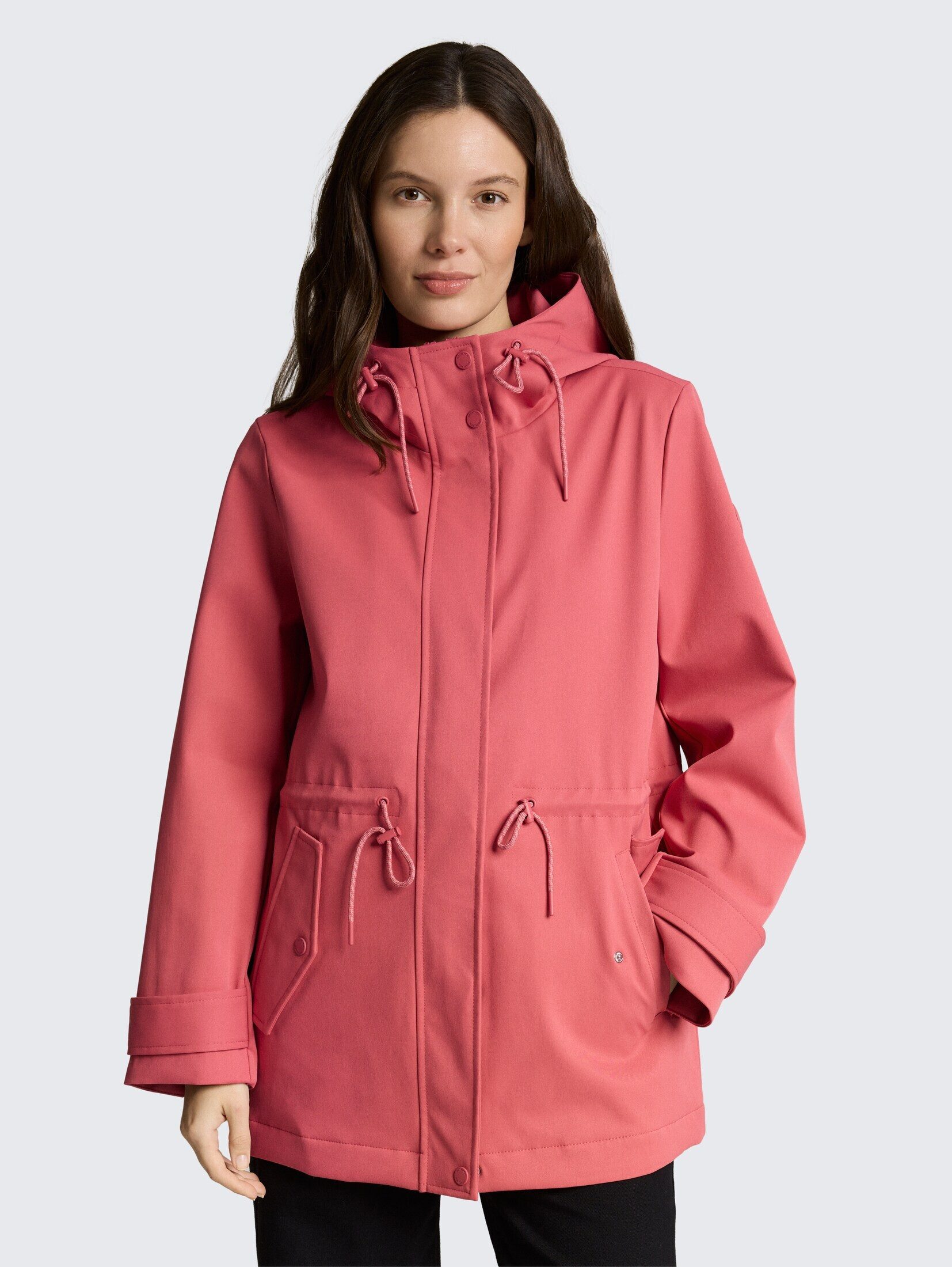 TOM TAILOR Sommerjacke Jacken Parka aus wasserabweisendem Material