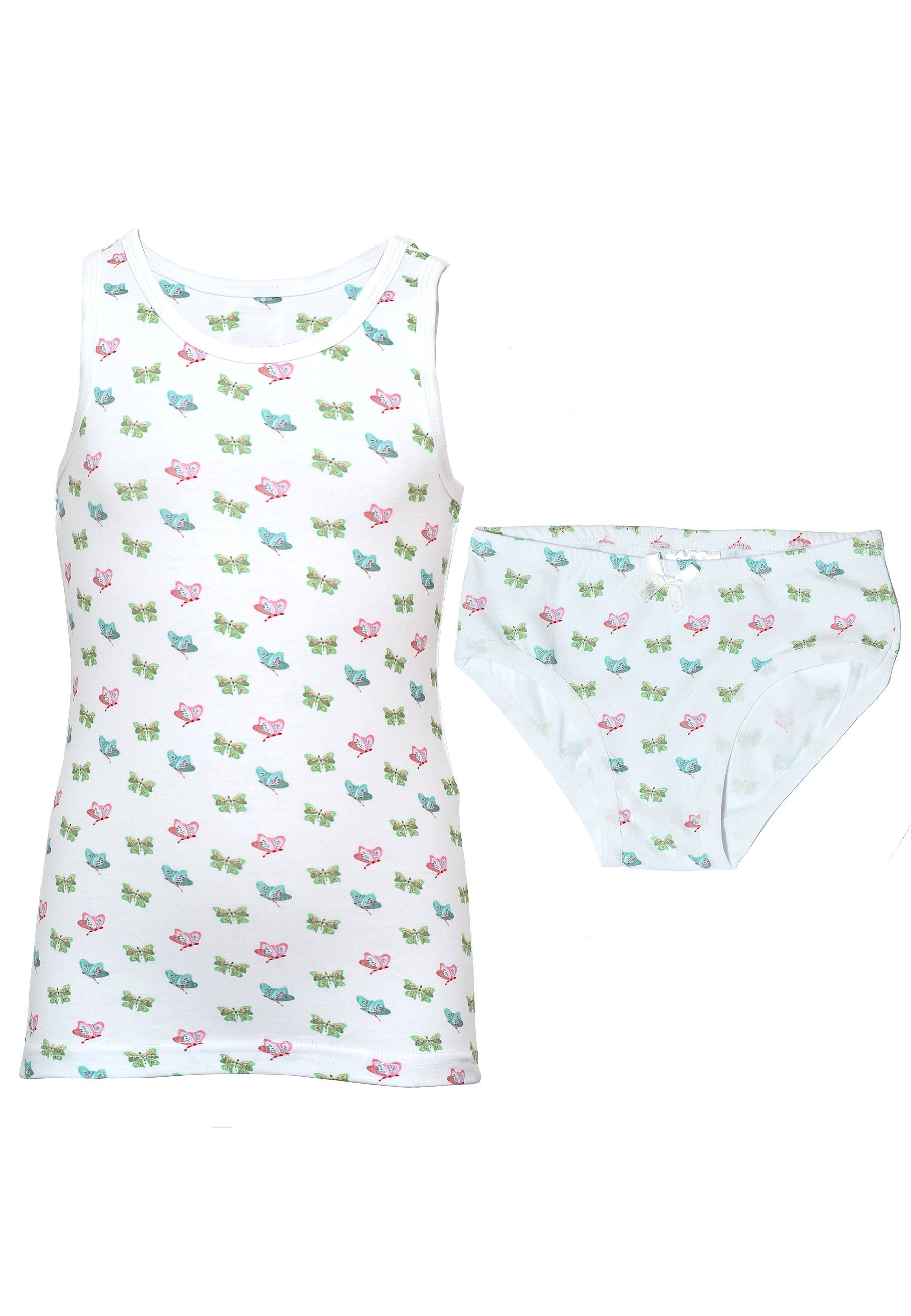 CARBURANT Unterhemd Set Unterwäsche für Mädchen (Set)