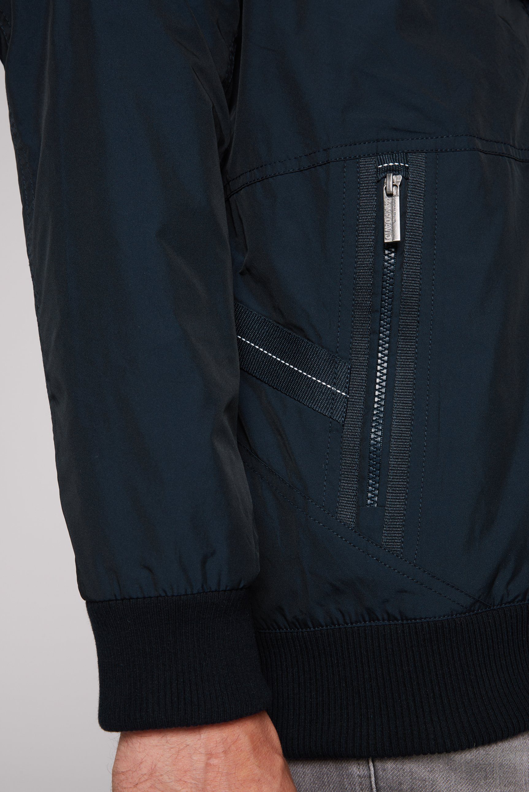 CAMP DAVID Outdoorjacke mit Stehkragen