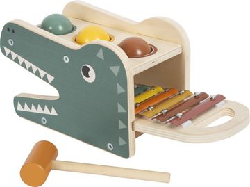 Small Foot Spielzeug-Musikinstrument Klopfspiel mit Xylophon „Safari“