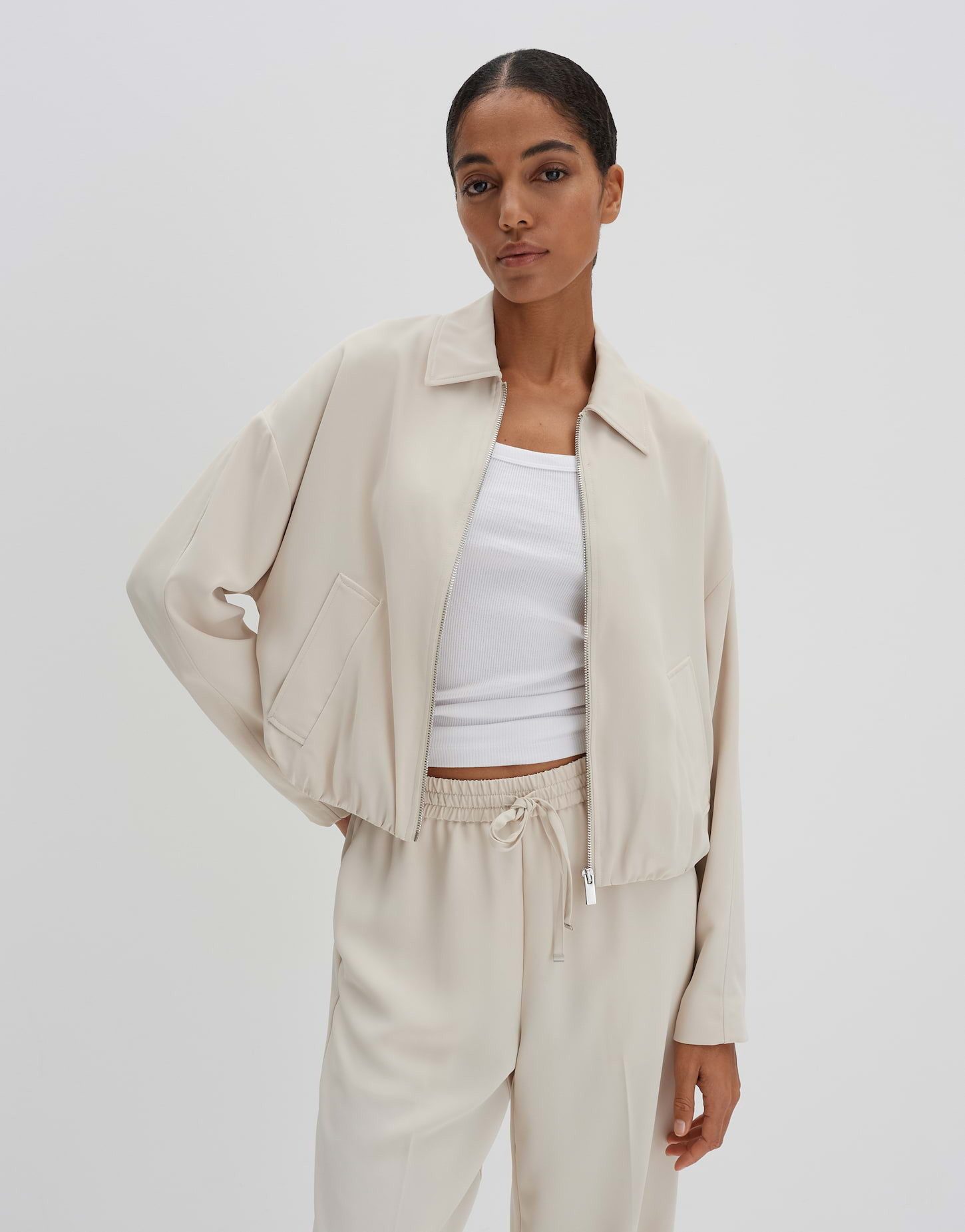 Jackenblazer NALLA aus leichtem Twill