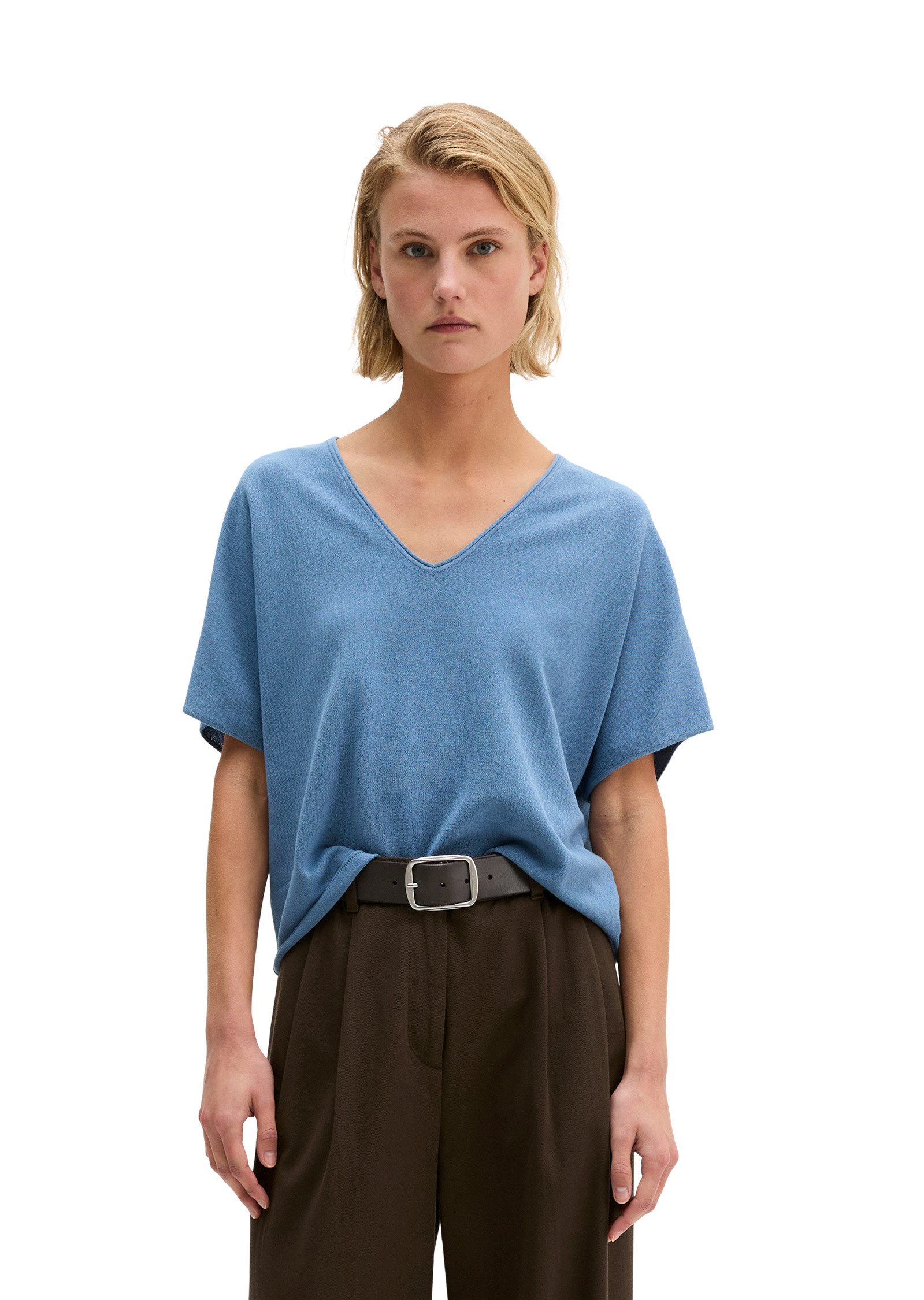Marc O'Polo Strickpullover aus reinem Baumwollgarn