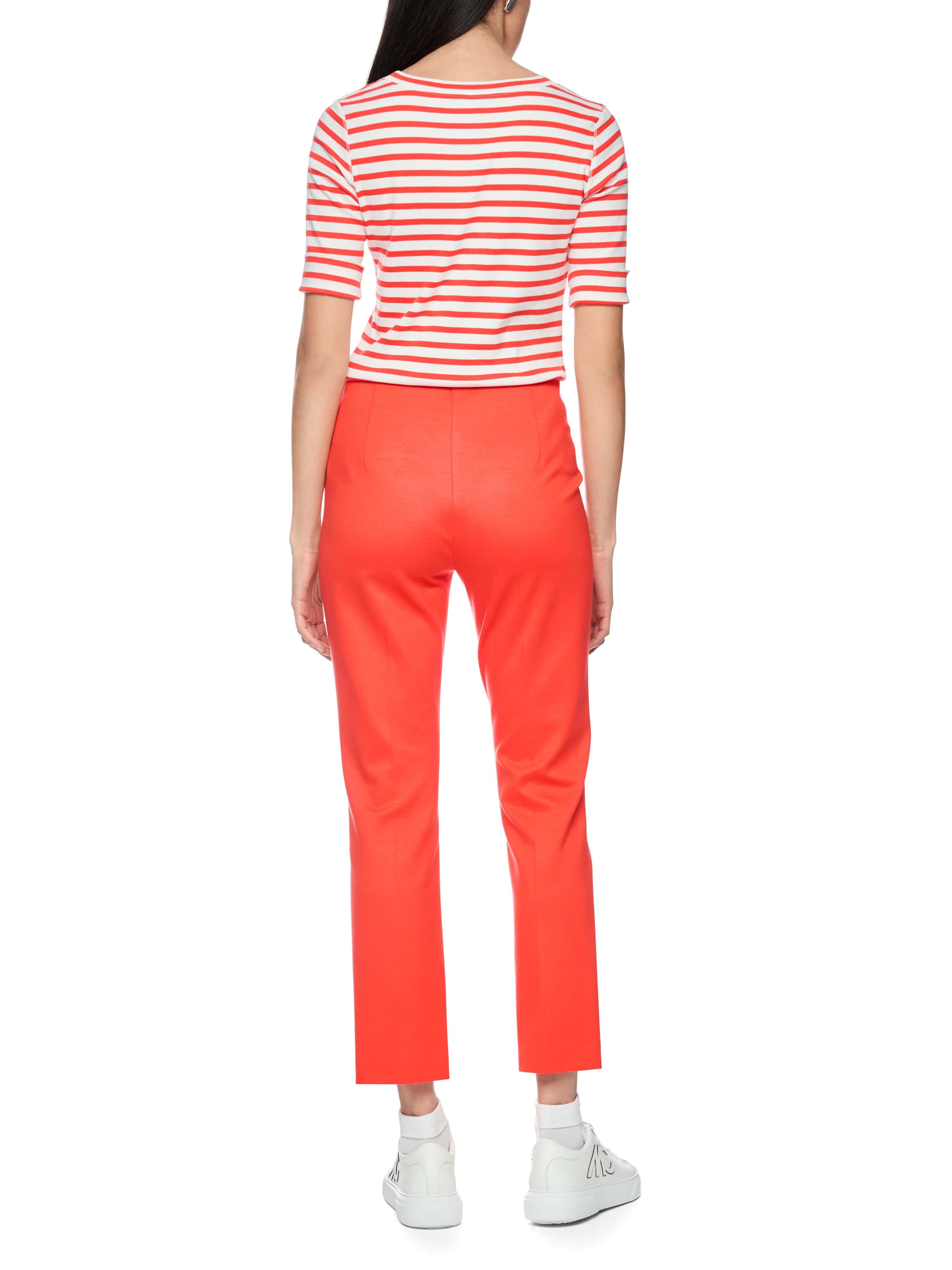 Marc Cain Stretch-Hose Leo's Oasis Premium Damenmode Schmal geschnitten - M günstig online kaufen