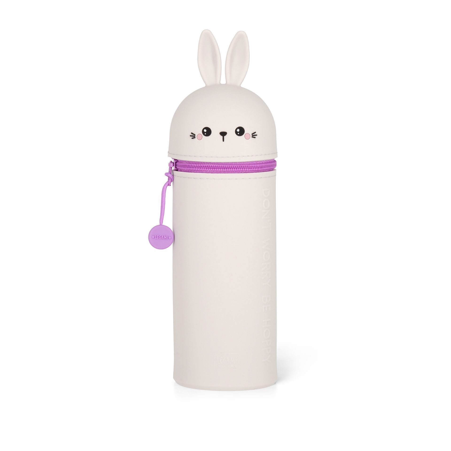 Legami Federmäppchen Legami 2 in 1 Federmäppchen aus Silikon Kawaii Bunny Hase