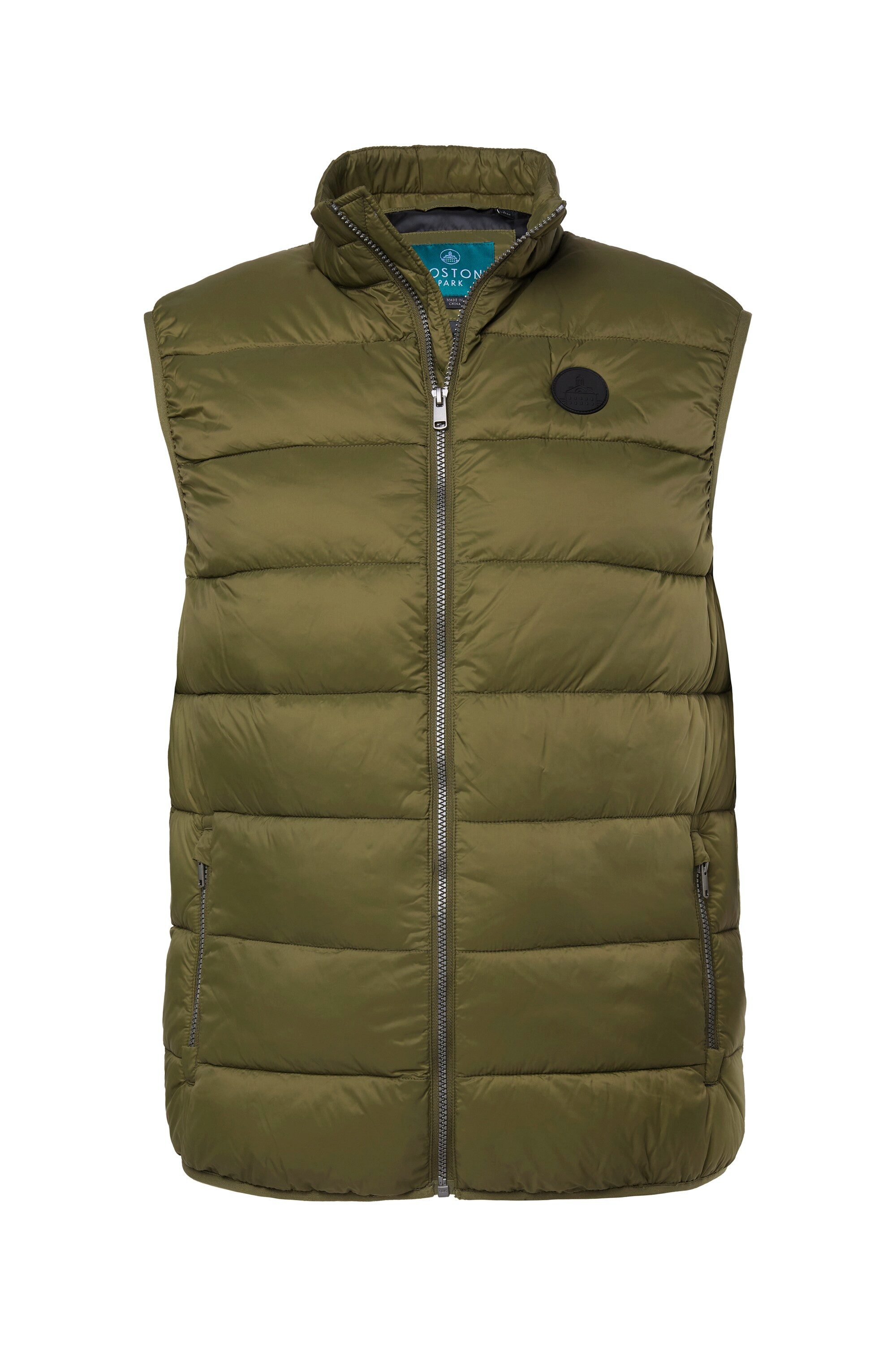 Boston Park Steppweste Steppweste Stehkragen Taschen