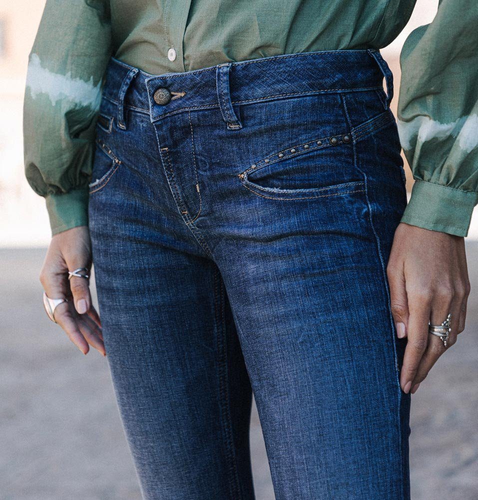 Porter Freeman Denim mit Style Super 4-Pocket Slim-fit-Jeans T. Alexa Fever slim Stretch stretch