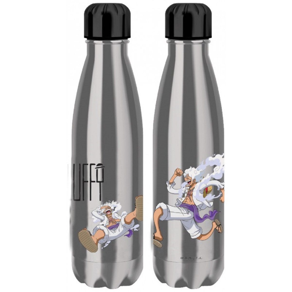 One Piece Isolierflasche Trinkflasche (1 Stk) Edelstahl 500 ml mit Schraubdeckel