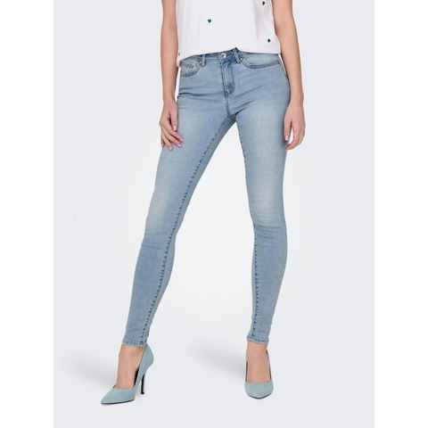 ONLY Skinny-fit-Jeans ONLWAUW MID SKINNY DNM BJ639 NOOS