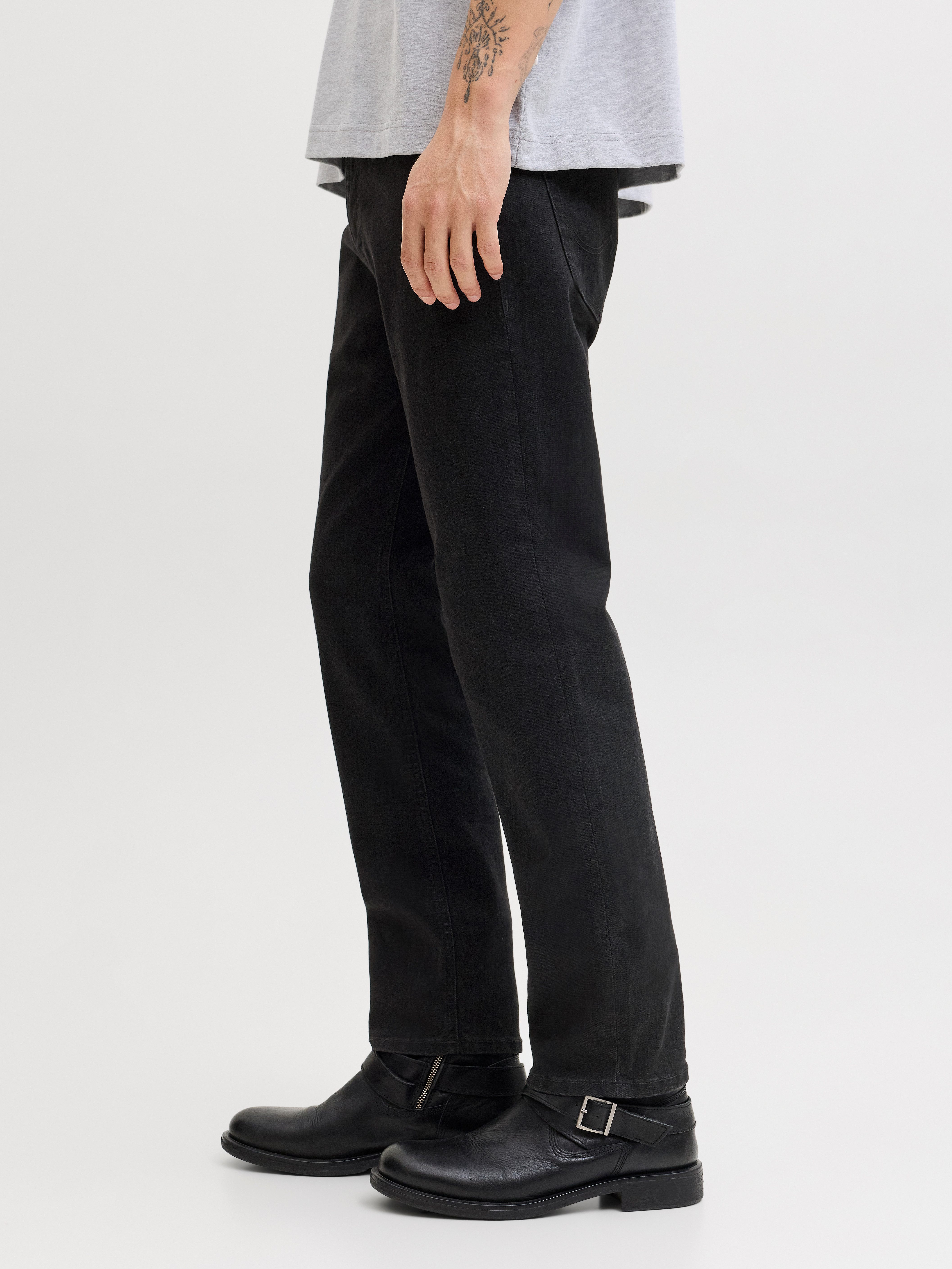 Jack & Jones Straight-Jeans JJICLARK JJORIGINAL SQ 2 Baumwollmischung, straight fit
