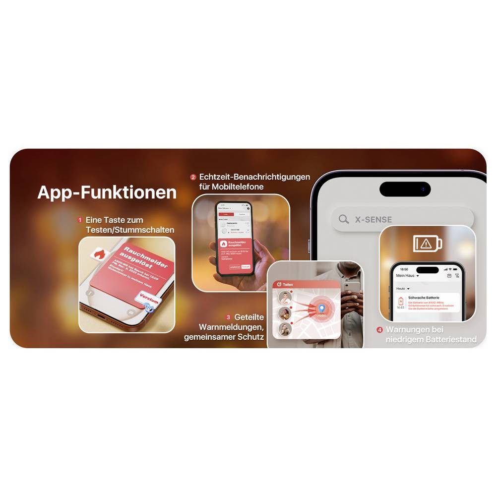 X-SENSE XS0D-MR Rauchwarnmelder Rauchmelder