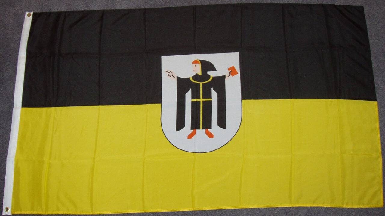 flaggenmeer Flagge München mit Wappen 80 g/m²