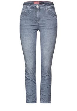 Cecil Slim-fit-Jeans im Used Look