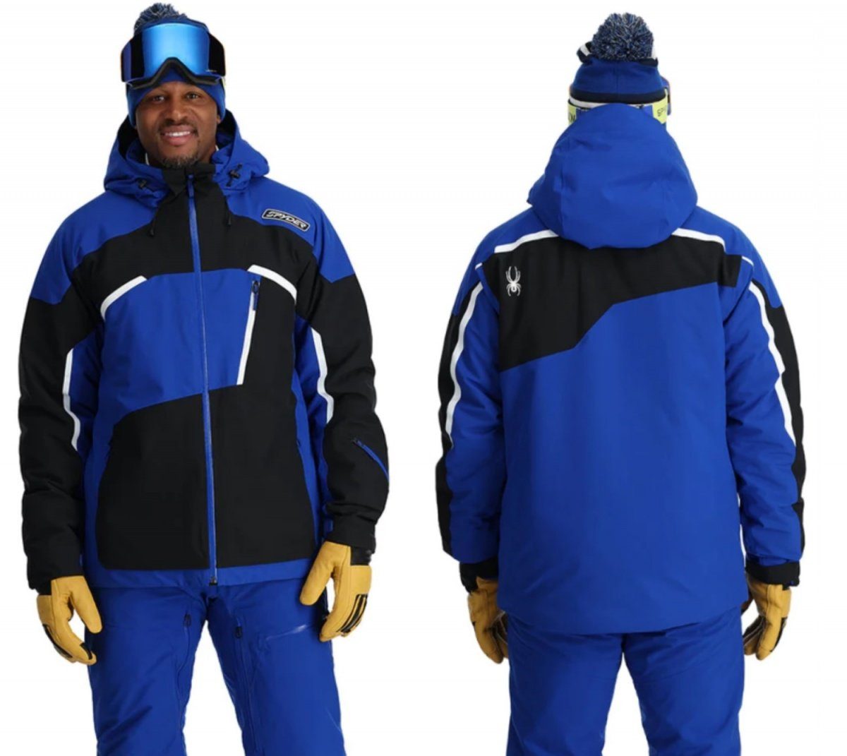 Spyder Skijacke Spyder Leader Jacket Herren Skijacke Winterjacke 38SA075324 EBL