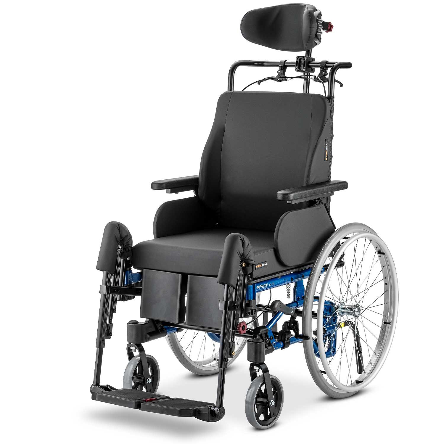 Meyra Rollstuhl Netti 4U Comfort CE - Multifunktionsrollstuhl mit TRB - 50 cm