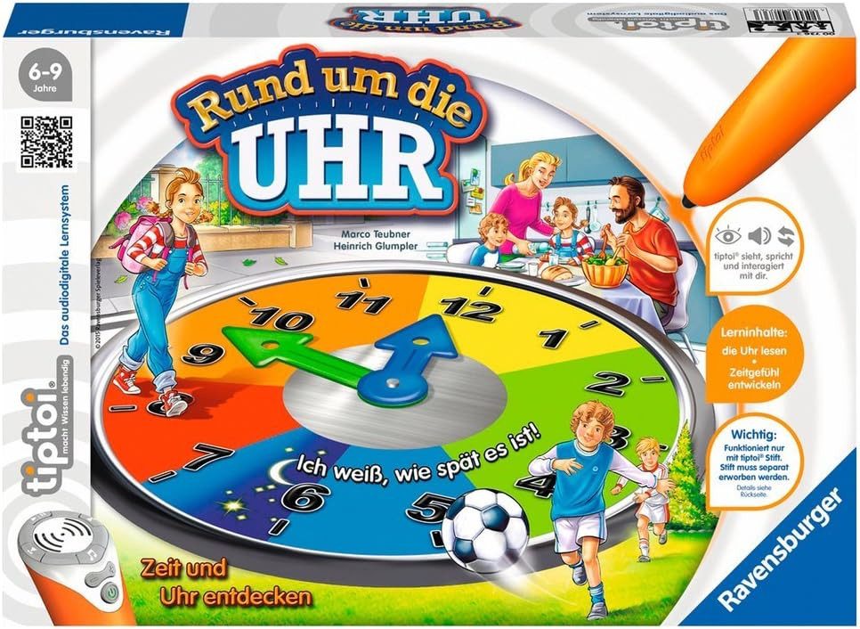 Ravensburger Spiel Ravensburger 00736 Tiptoi rund um die Uhr