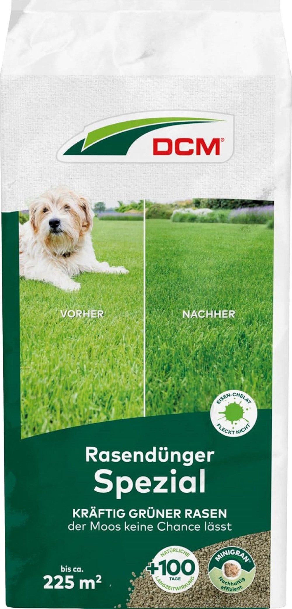 Cuxin DCM Rasendünger DCM Rasendünger Spezial - Langzeit Rasendünger - 9 KG für 225 qm