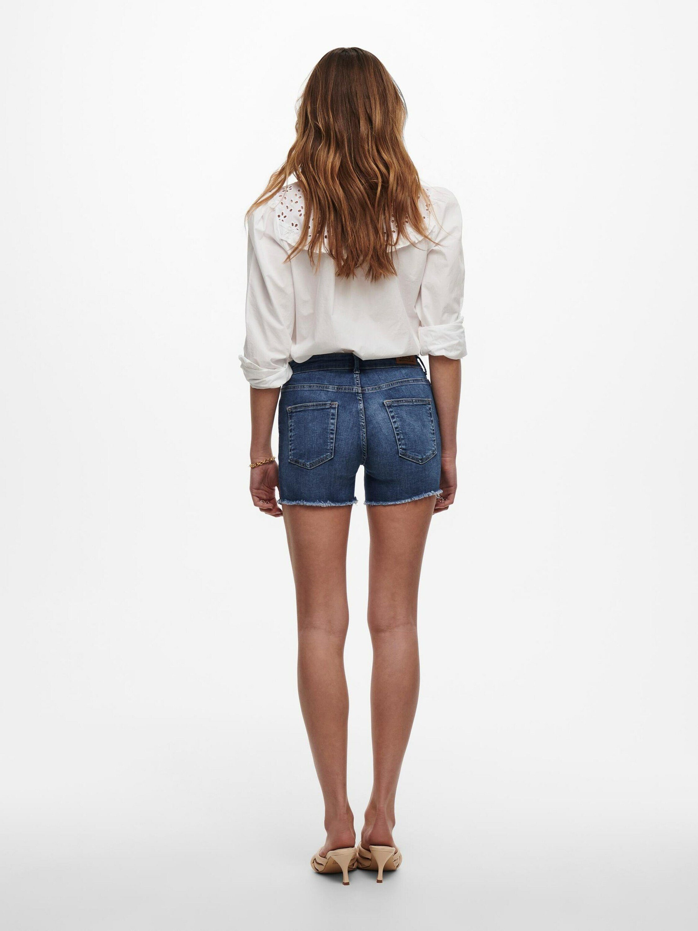 ONLY Jeansshorts ONLBlush (1-tlg) Fransen günstig online kaufen