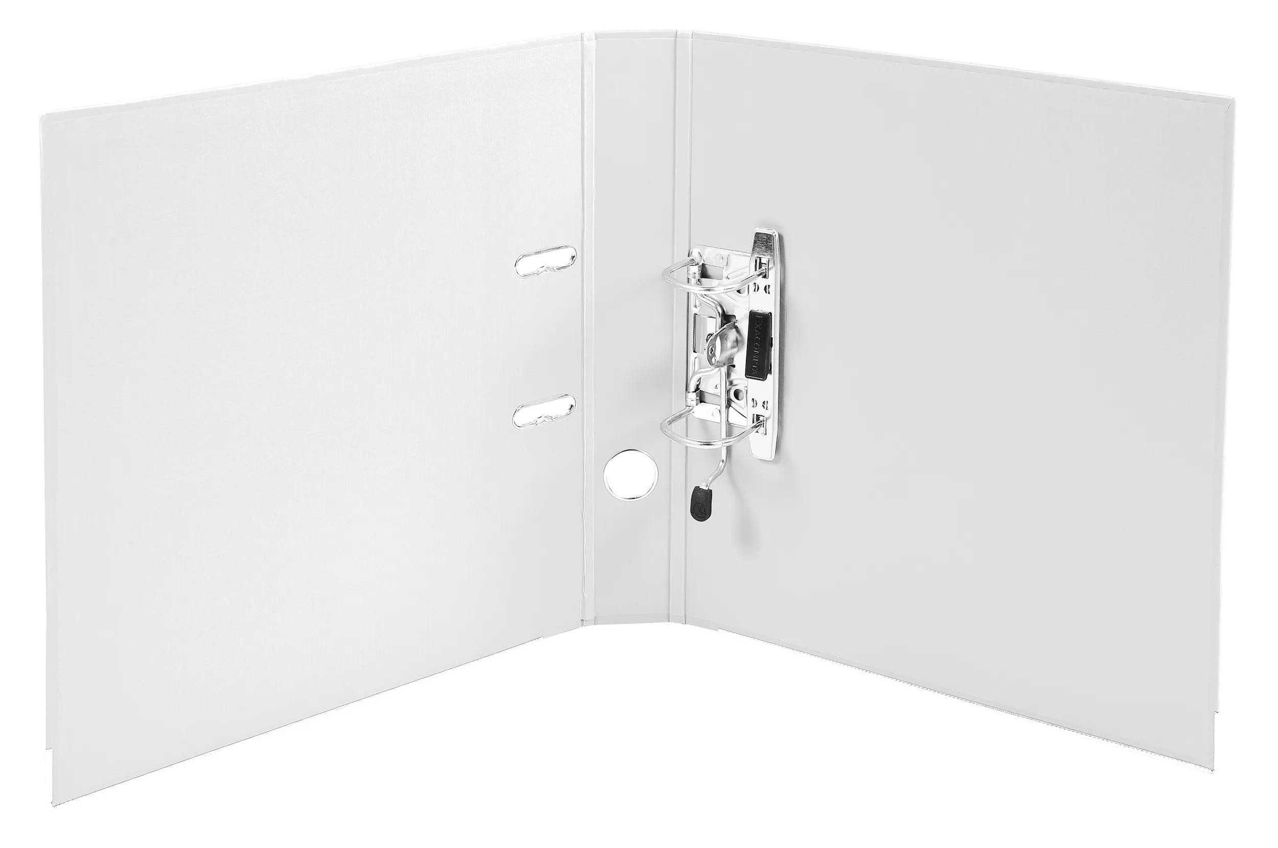 EXACOMPTA Aktenordner 10x Ordner Prem'Touch außen PP Rücken 50mm 32x30cm A4 Maxi Weiß 53148E, Ordner PP