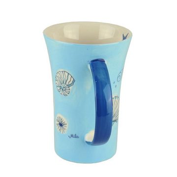 Mila Becher Mila Keramik-Becher Coffee-Pot Save the Ocean, Keramik