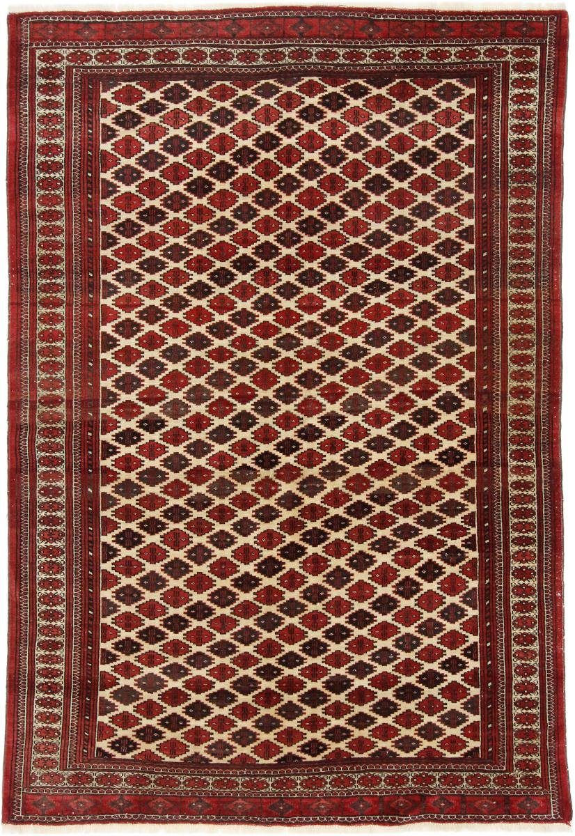 Handgeknüpfter rechteckig, Turkaman Trading, mm Höhe: 123x180 Orientteppich Orientteppich Nain Perserteppich, / 6