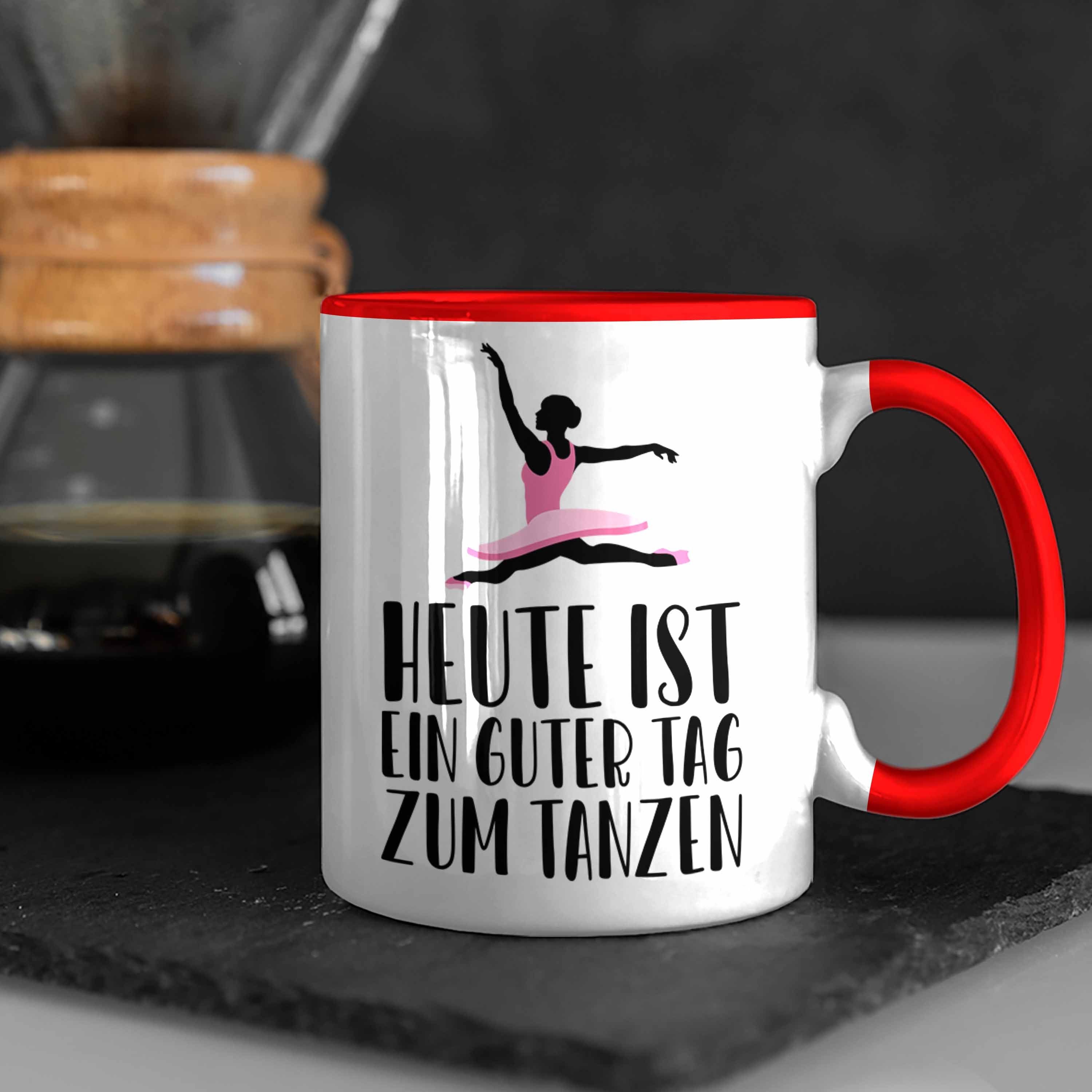 Geschenk Tanz-Lehrer Tanzen Kinder Trendation Trendation Frau Spruch Rot Tasse Tasse - Lehrerin Tänzerin Geschenkideen Mädchen