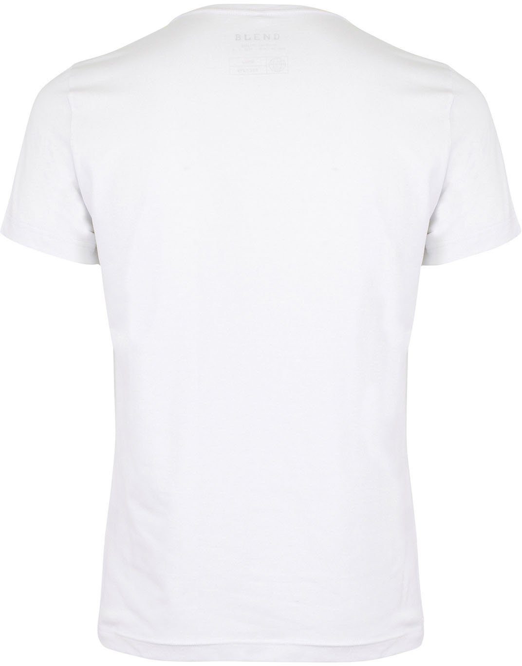 2-tlg., Blend 2er-Pack) T-Shirt WHITE (Packung,