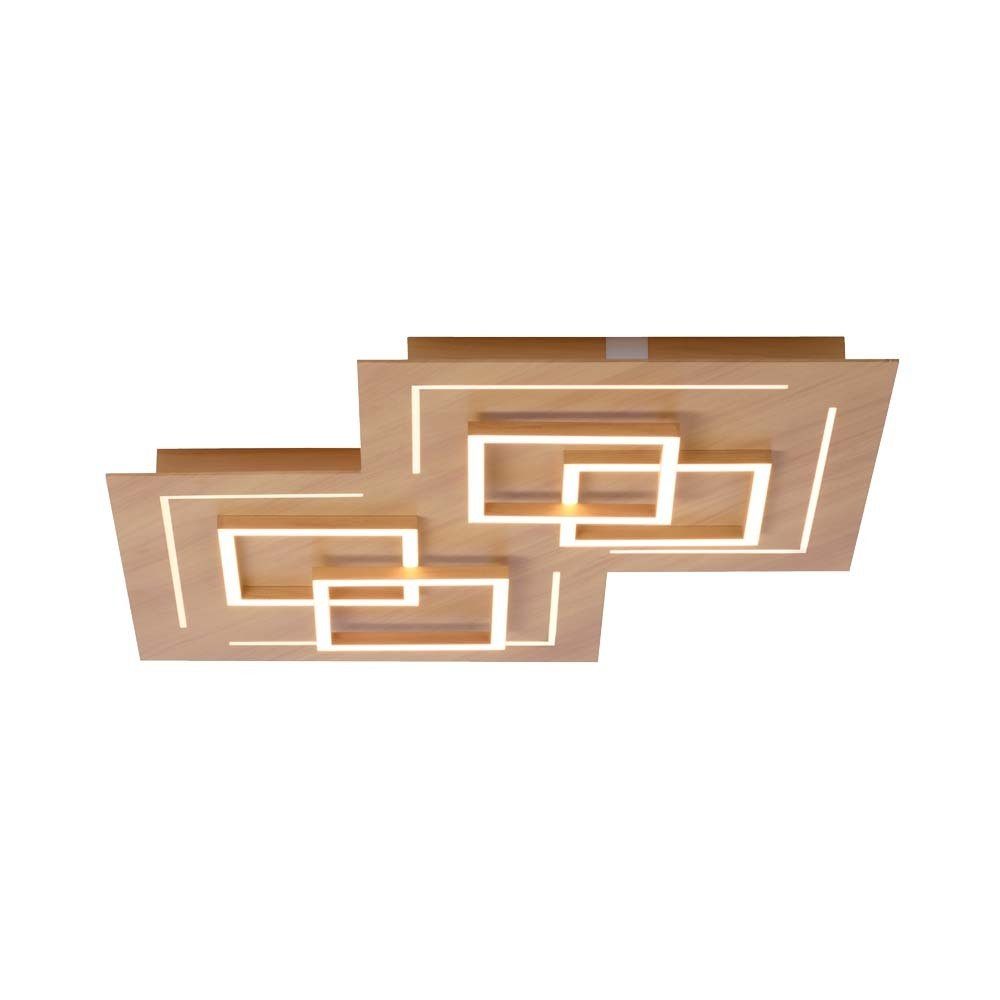 Paul Neuhaus Smarte LED-Leuchte LED Deckenlampe Q - LINEA Smart Home, Smart Home, CCT-Farbtemperaturregelung, Dimmfunktion, Memoryfunktion, mit Leuchtmittel, Warmweiß bis Tageslichtweiß, CCT Farbwechsel + dimmbar per Fernbedienung + App