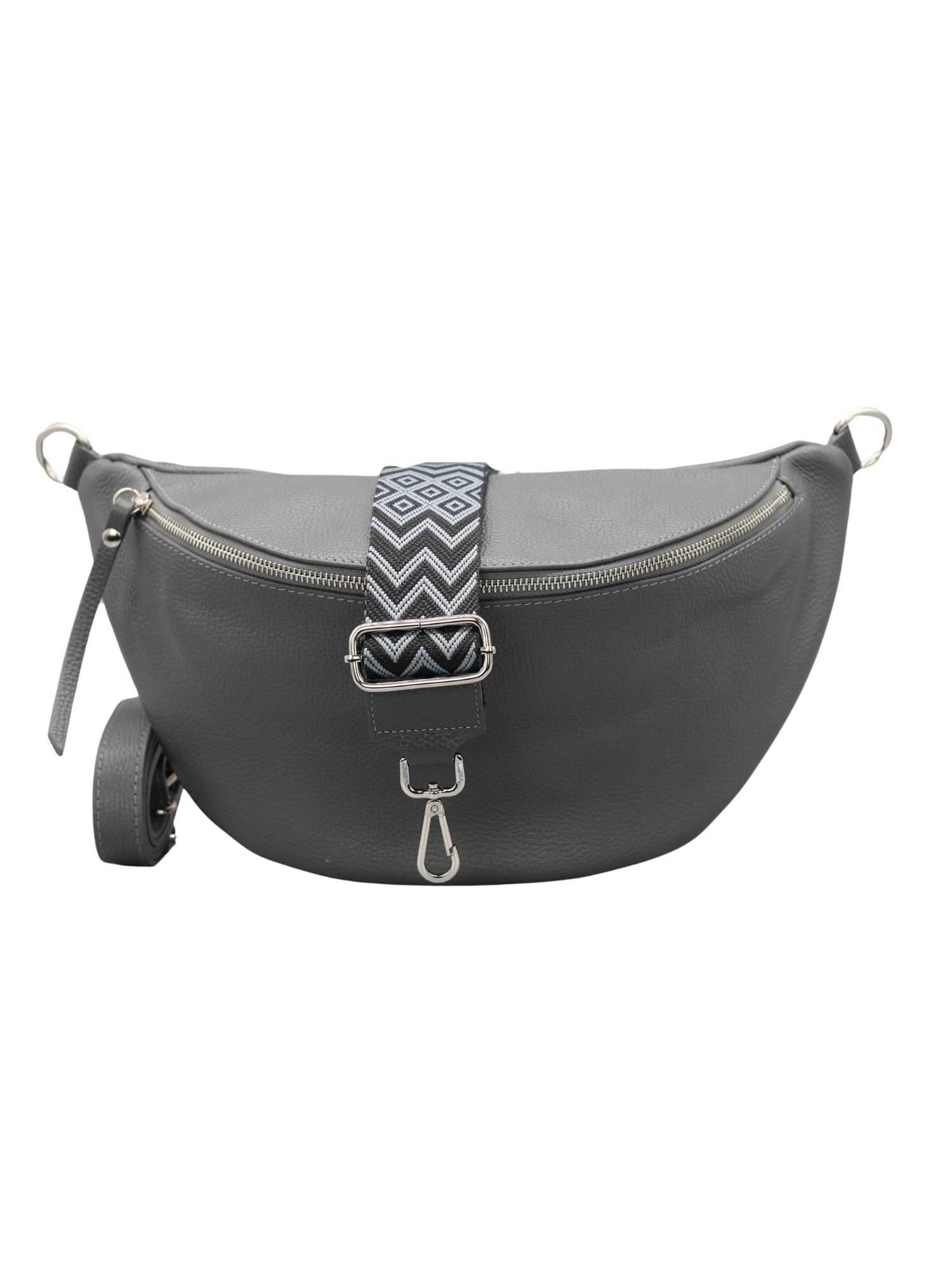 Schultertasche EMMA XL Umhängetasche Crossbody Bag Gürteltasche mit 2 Riemen