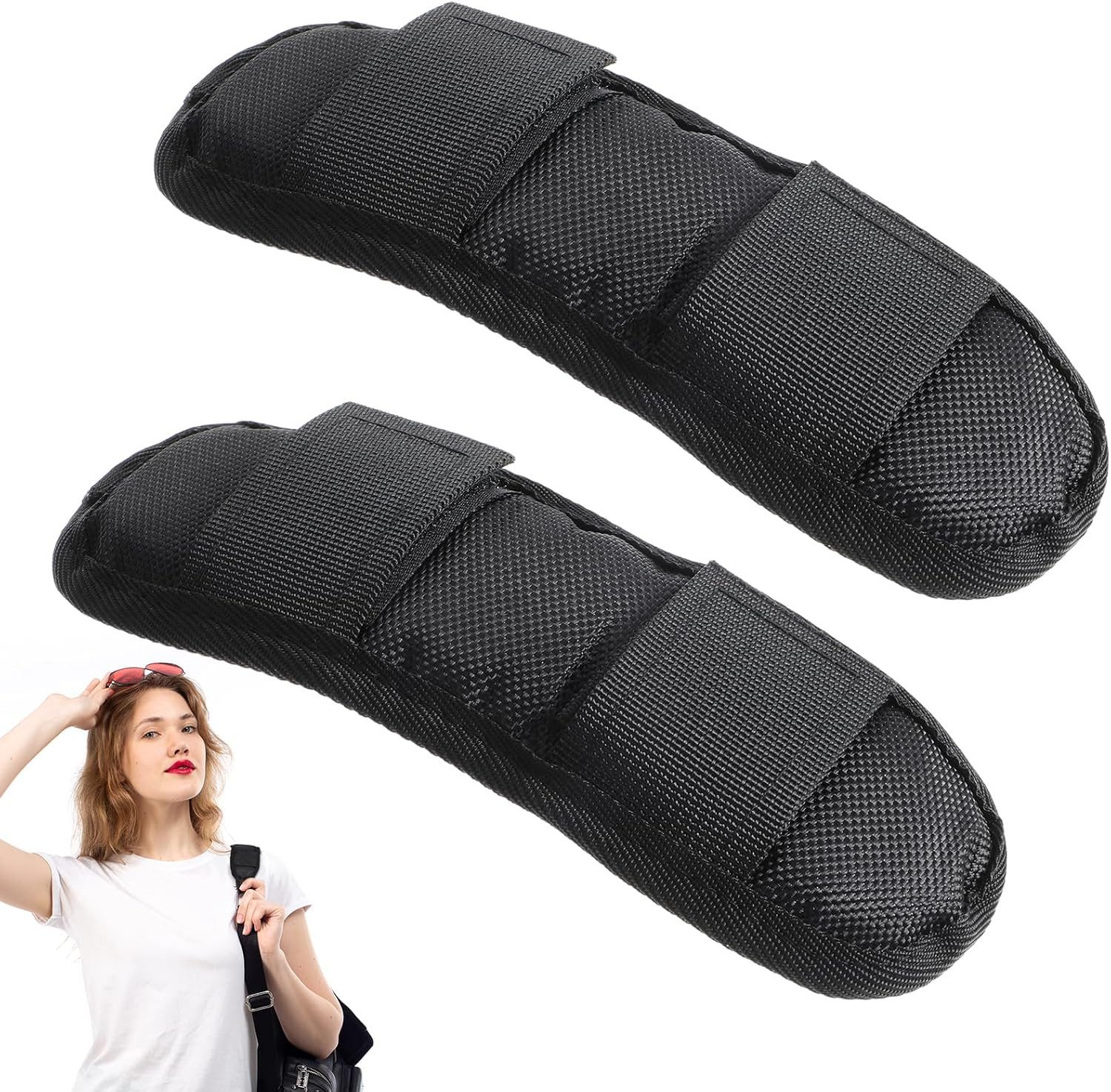 FOUORTUNATE-BEE Schulterriemen 2er Set Schultergurte mit Polsterung, rutschhemmend & bequem (2-St) Universal-Schulterriemen für Kamera, …