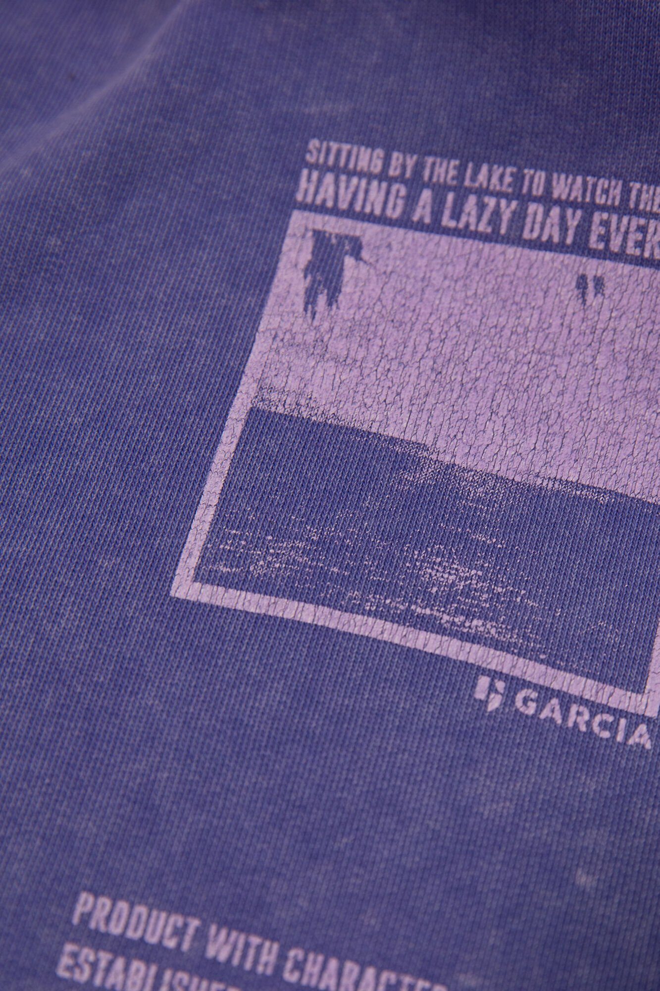 Garcia Sweatshirt Hoodie Used-Effekt