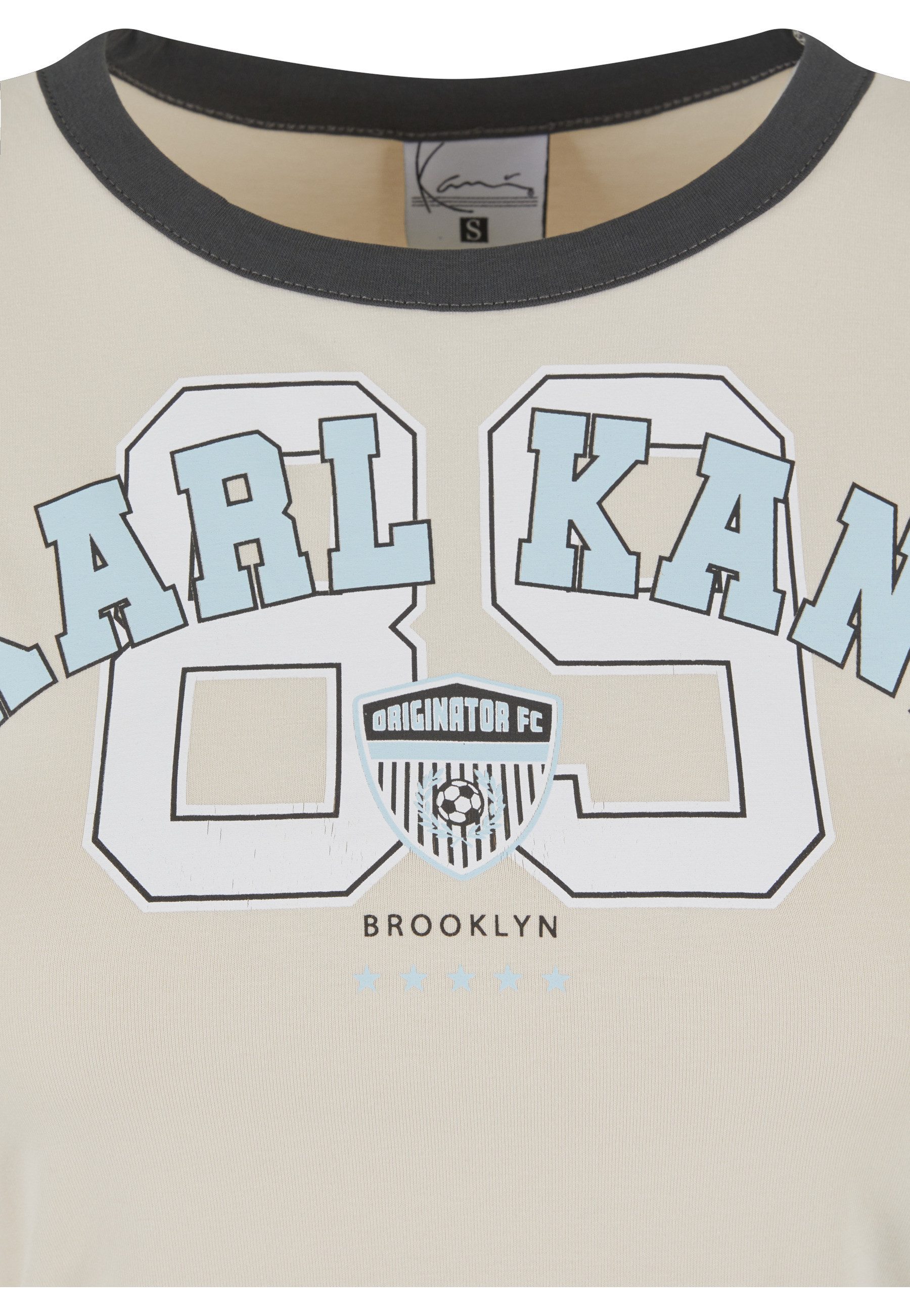 Karl Kani T-Shirt Karl Kani Karl Kani Woven Signature Short Soccer Tee (1-tlg)