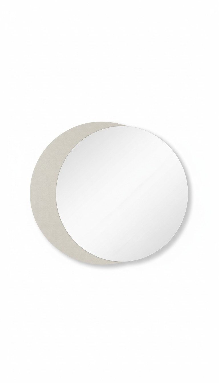 Xlmoebel Wandspiegel Ovaler Hängespiegel im Wellen-Design aus hochwertigem Material (1-St), Hergestellt in Europa