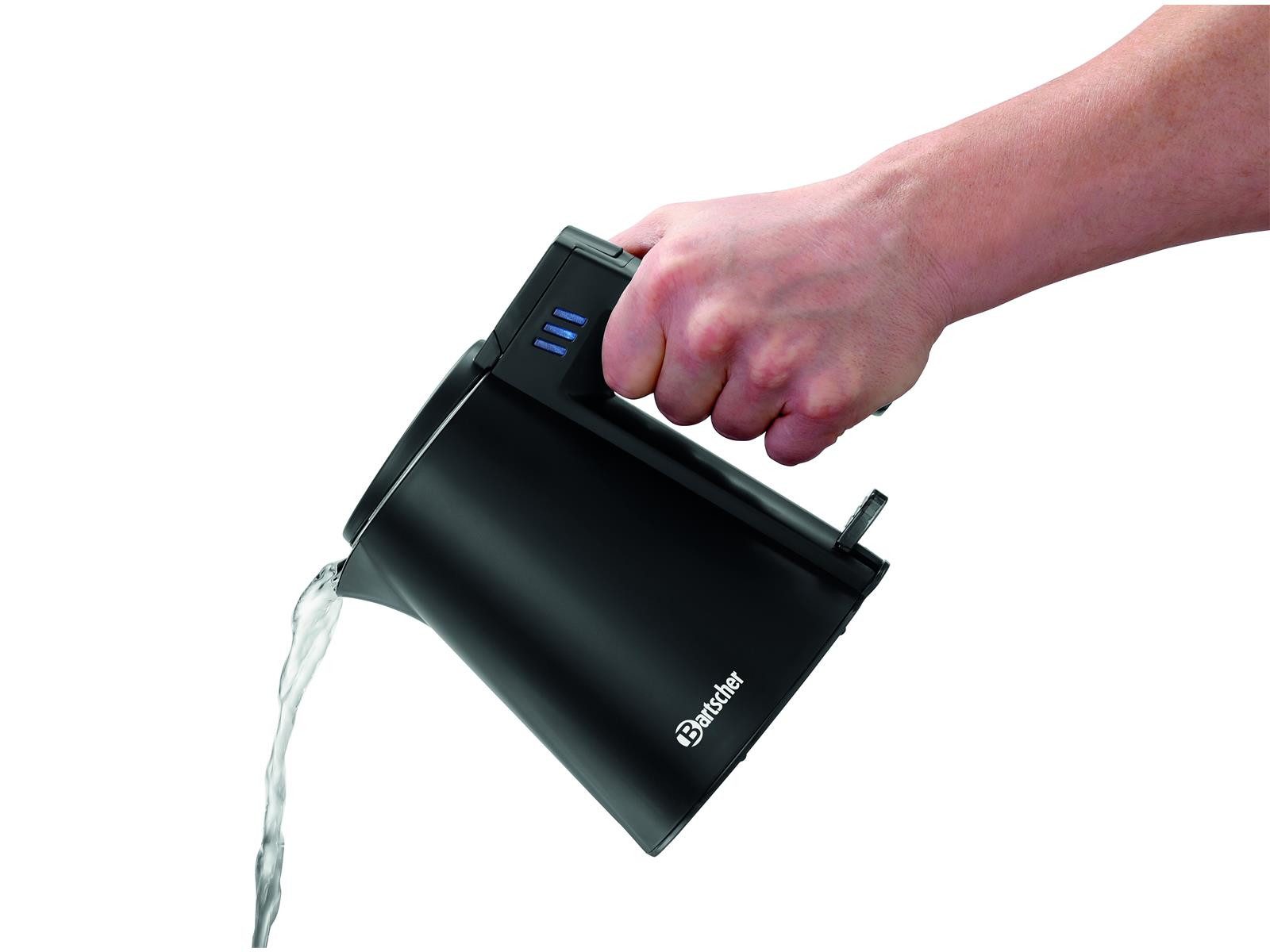 Bartscher Wasserkocher Wasserkocher 0,6L, schwarz, 200111