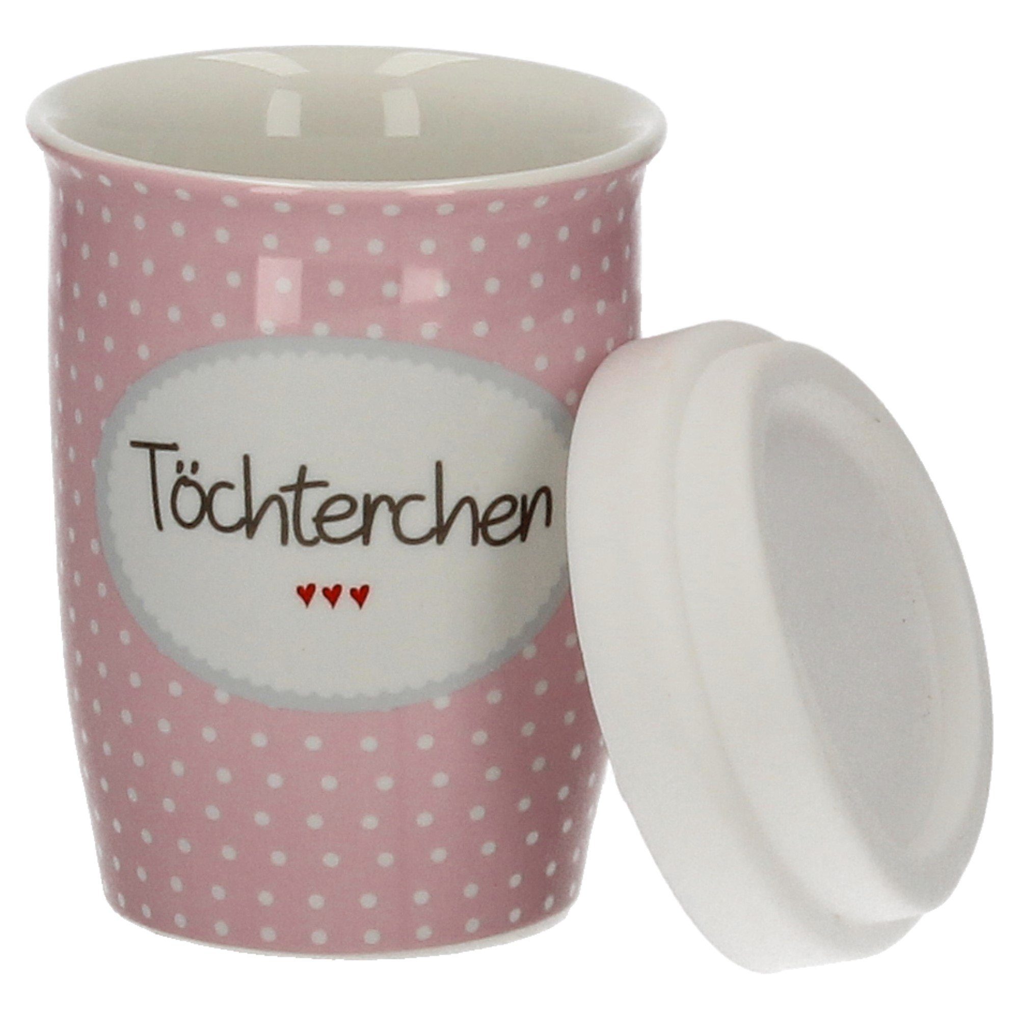 MEA LIVING CoffeetogoBecher »Porzellan Coffee to Go, Töchterchen