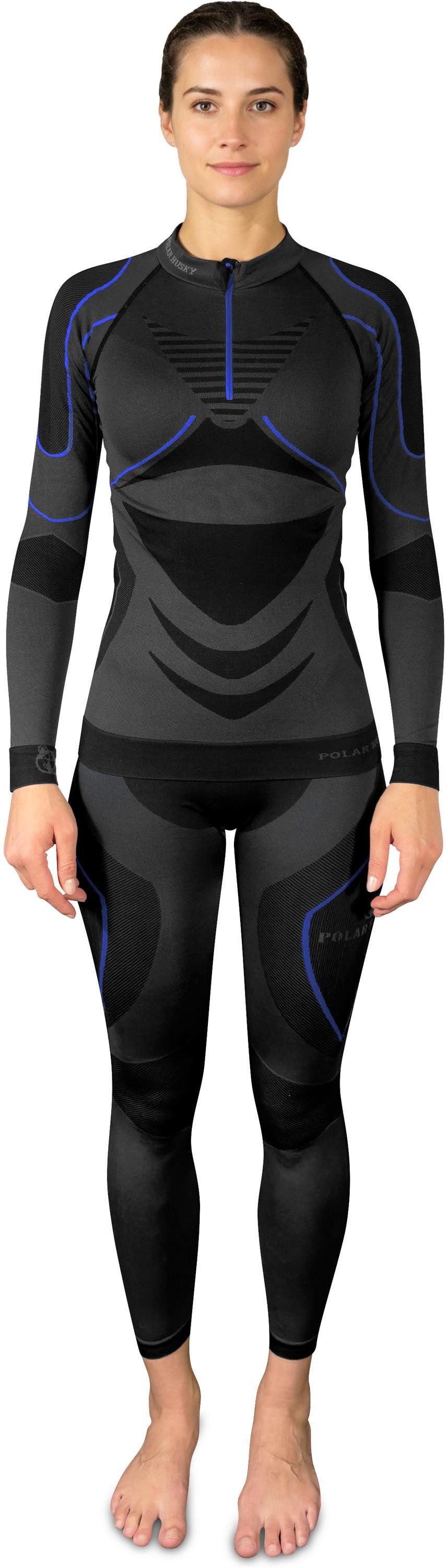 normani Thermounterhose 2 x Thermounterhose Lange Skiunterwäsche für Damen Thermohose für Frauen