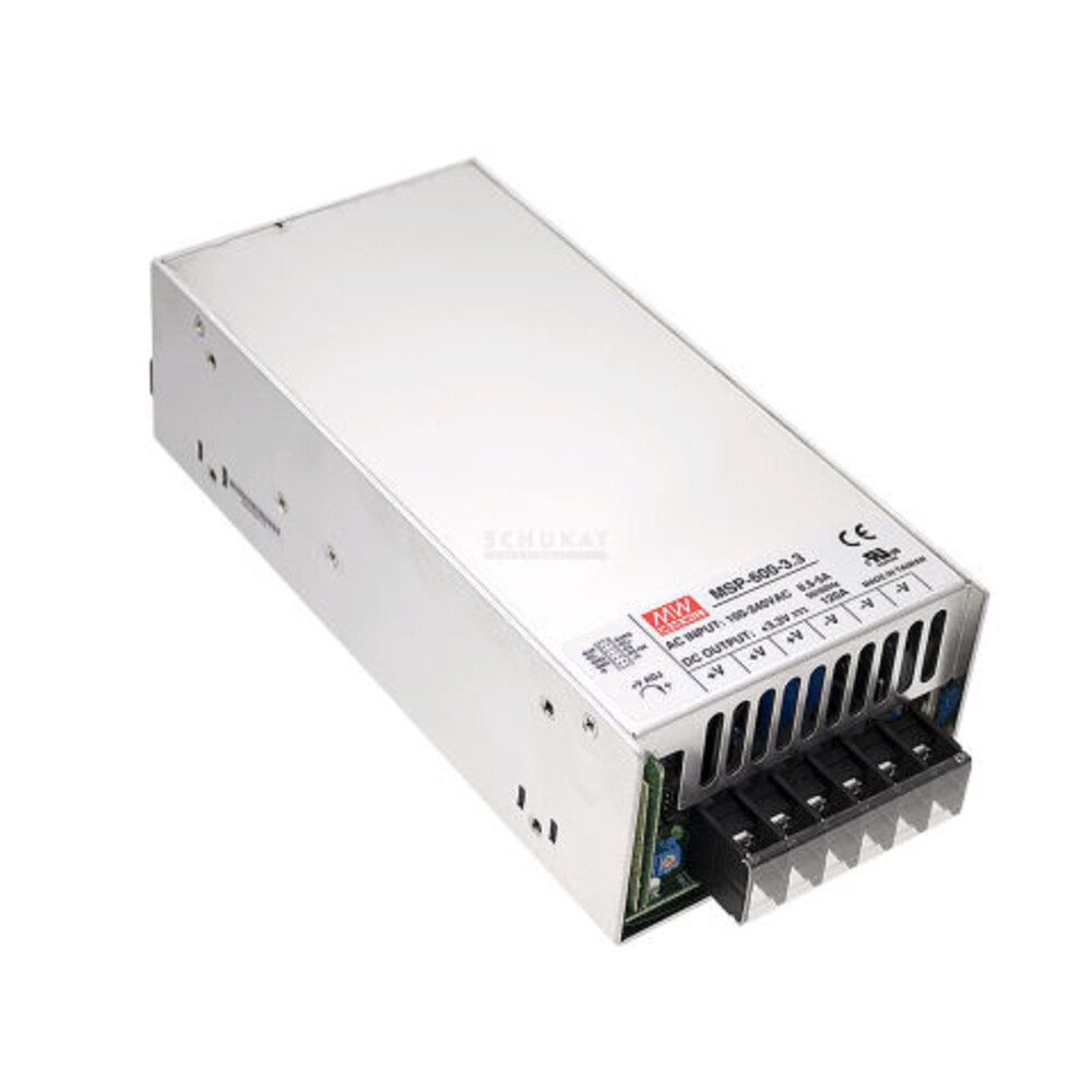"MSP-600-3.3" 3,3V, 396W, Niedervolt, L218xH63,5xB100cm LED Trafo